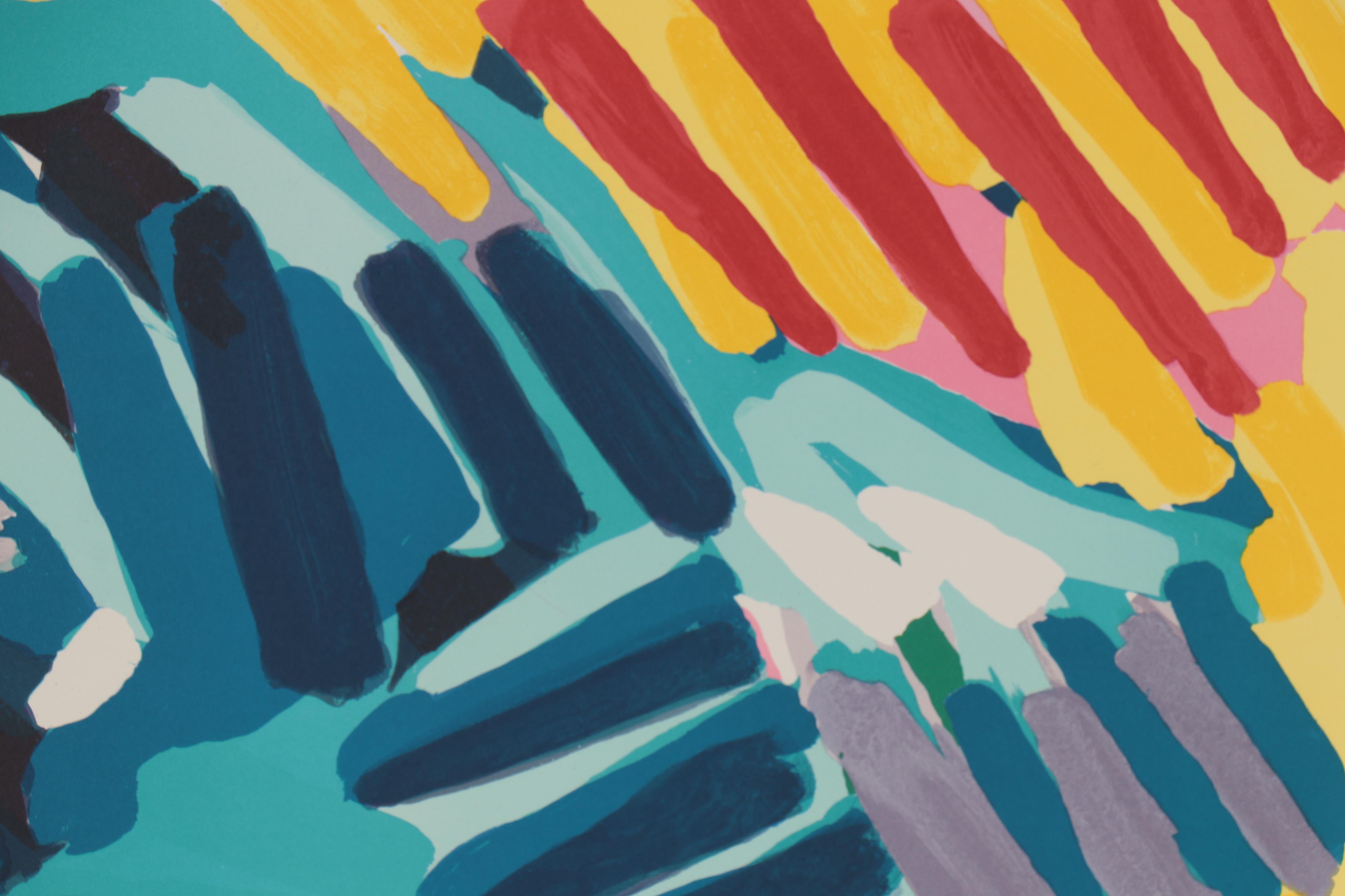 Karel Christiaan Appel Lithographs from "Ten by Appel," 1978