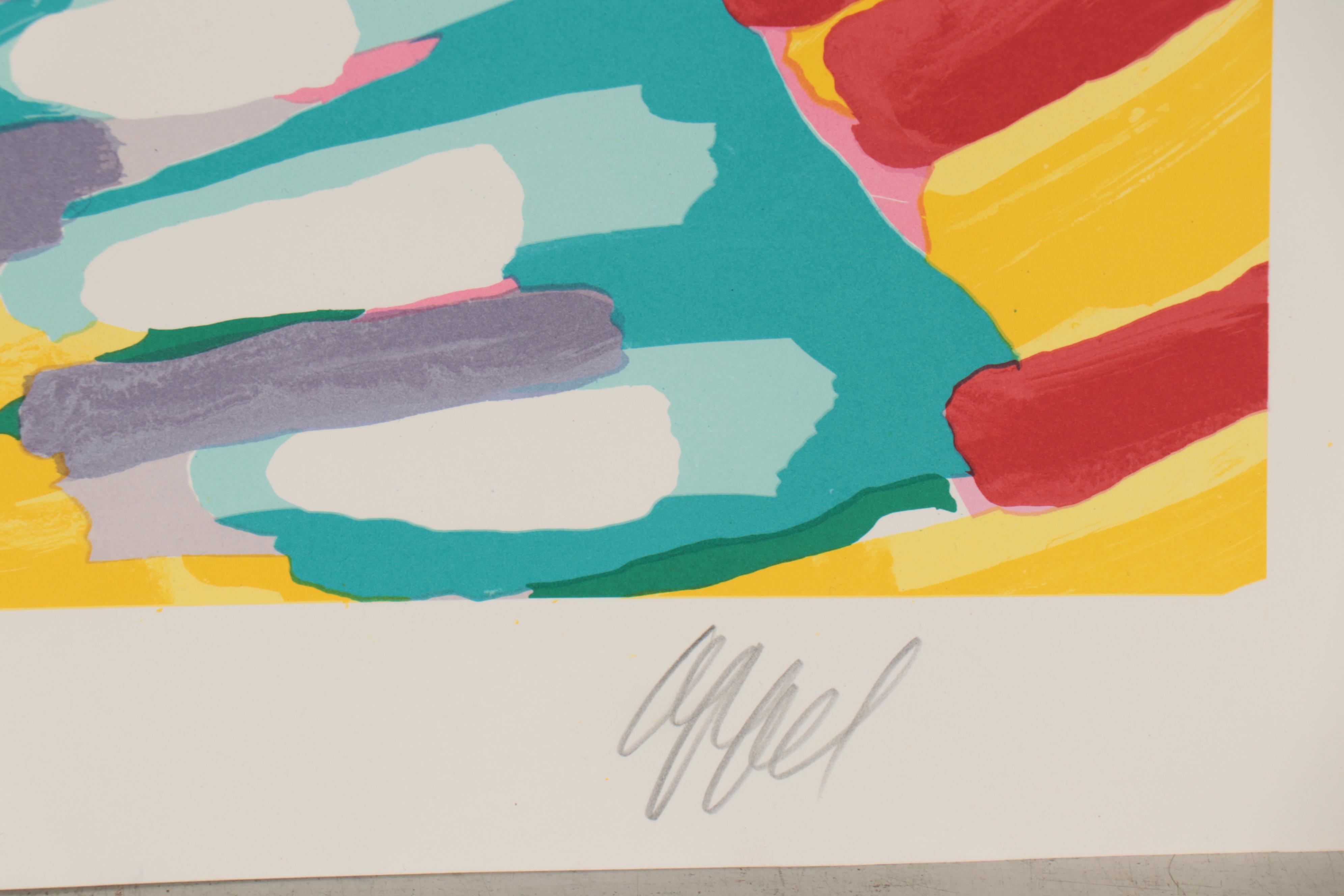 Karel Christiaan Appel Lithographs from "Ten by Appel," 1978