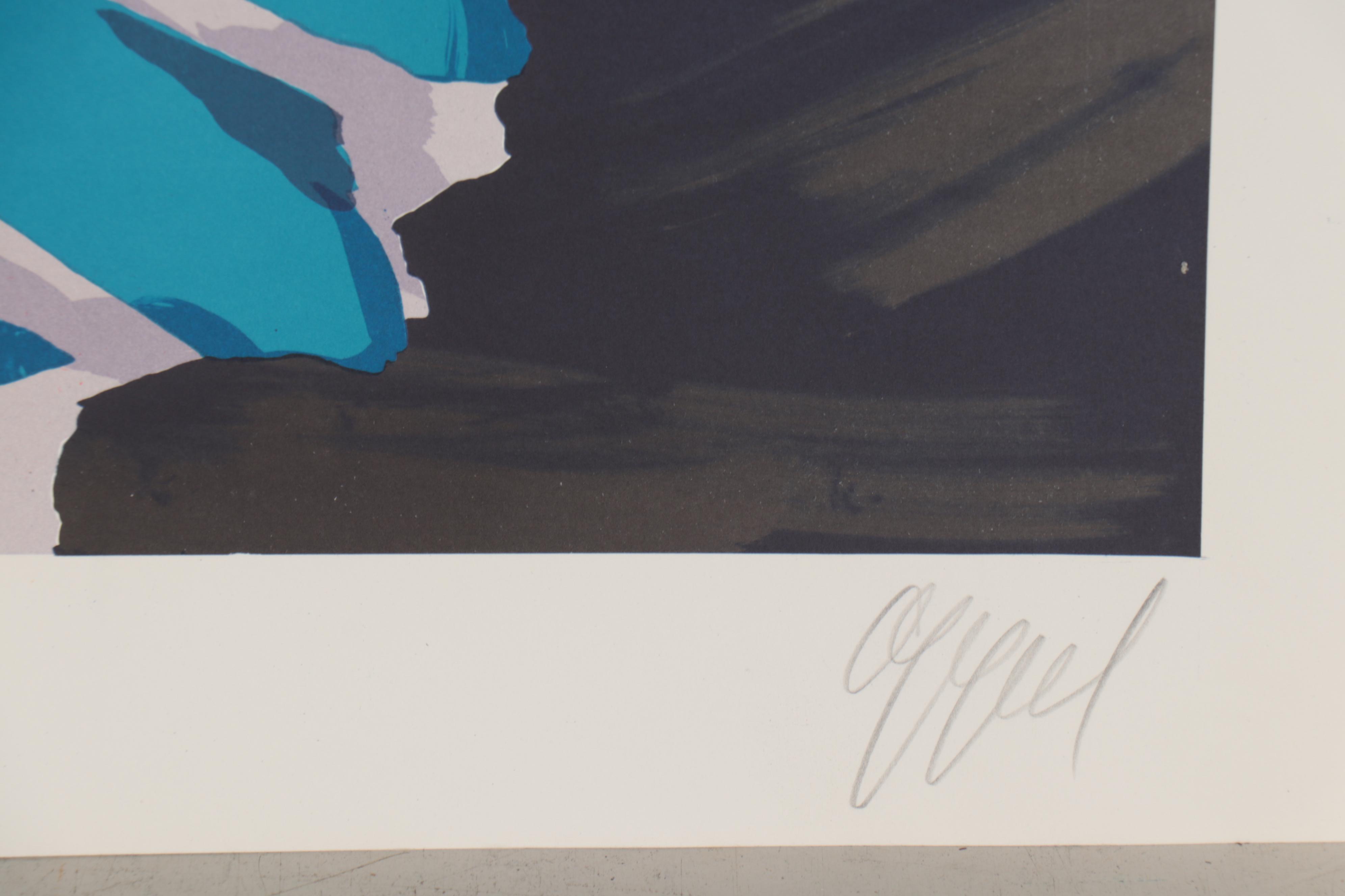 Karel Christiaan Appel Lithographs from "Ten by Appel," 1978