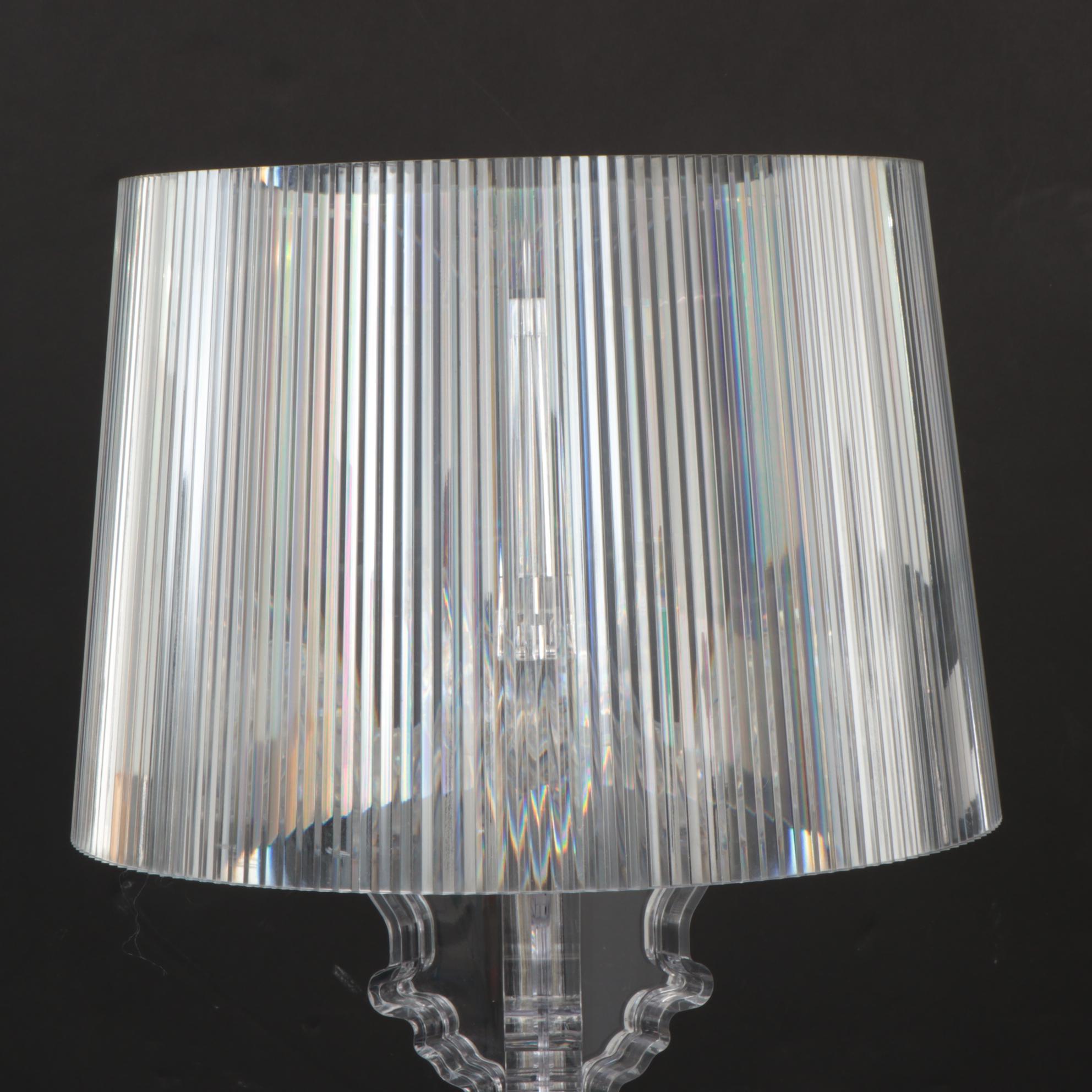 Ferruccio Laviani for Kartell "Bourgie" Modern Baroque Style ABS Table Lamp