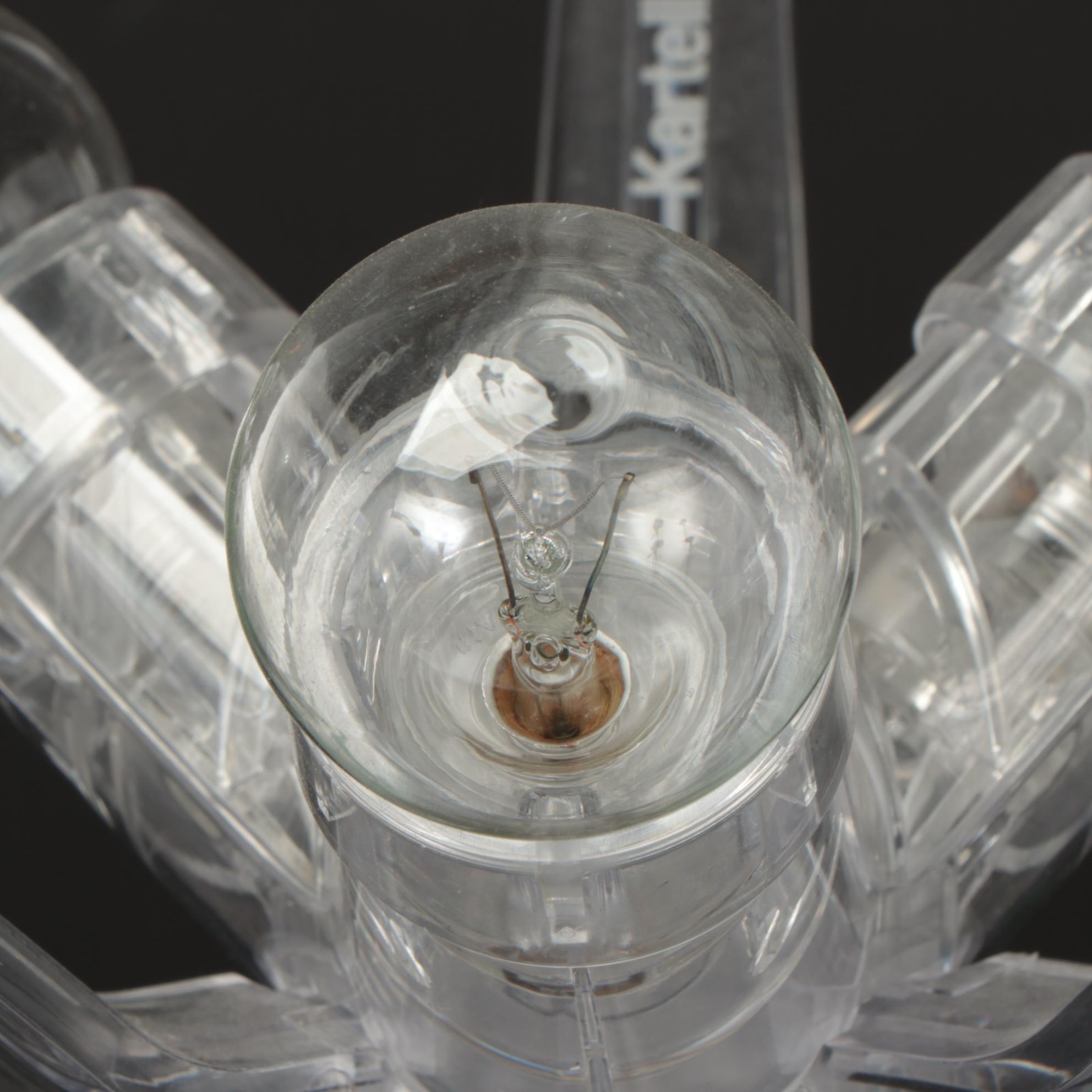 Ferruccio Laviani for Kartell "Bourgie" Modern Baroque Style ABS Table Lamp