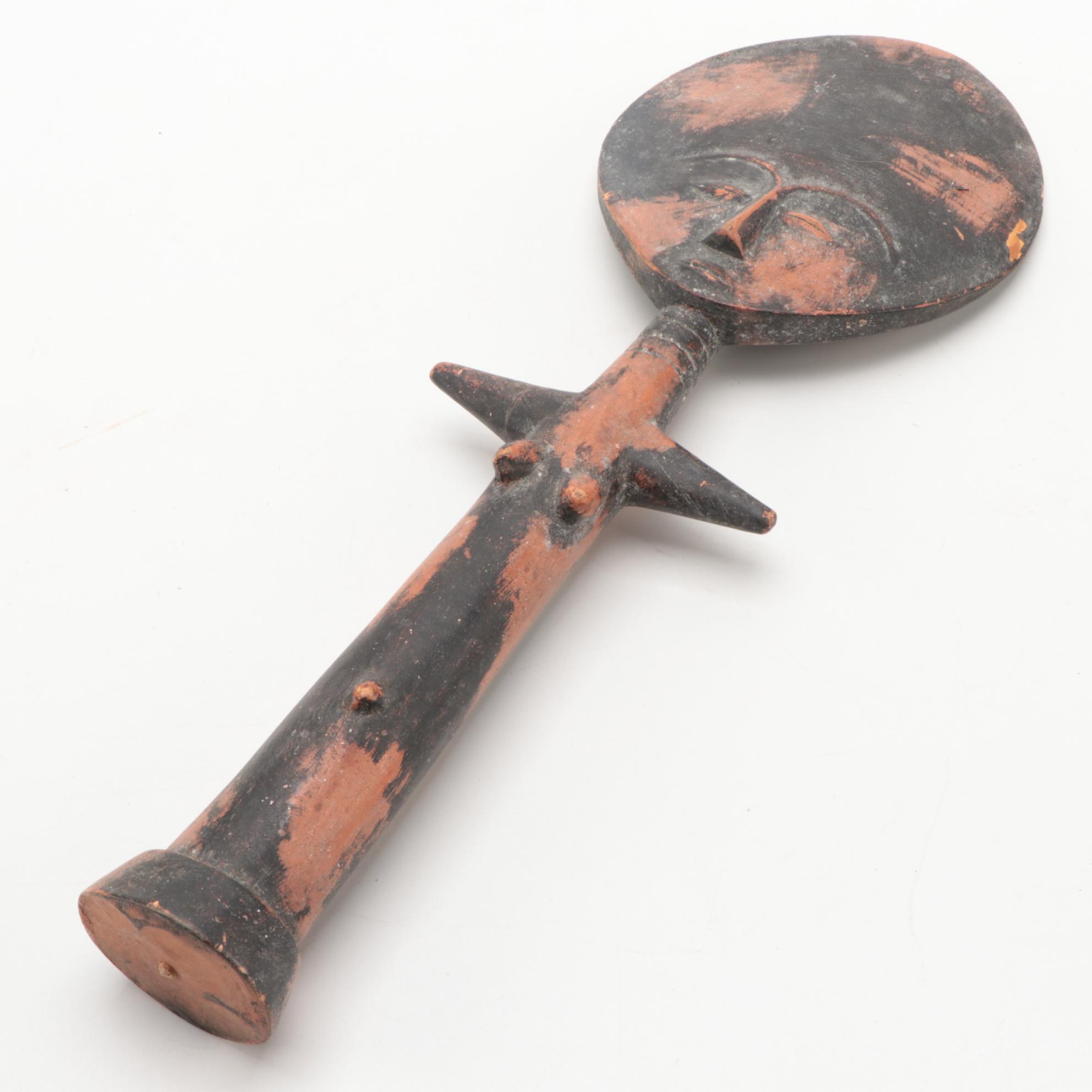 Asante "Akua'ba" Style Wood Fertility Doll