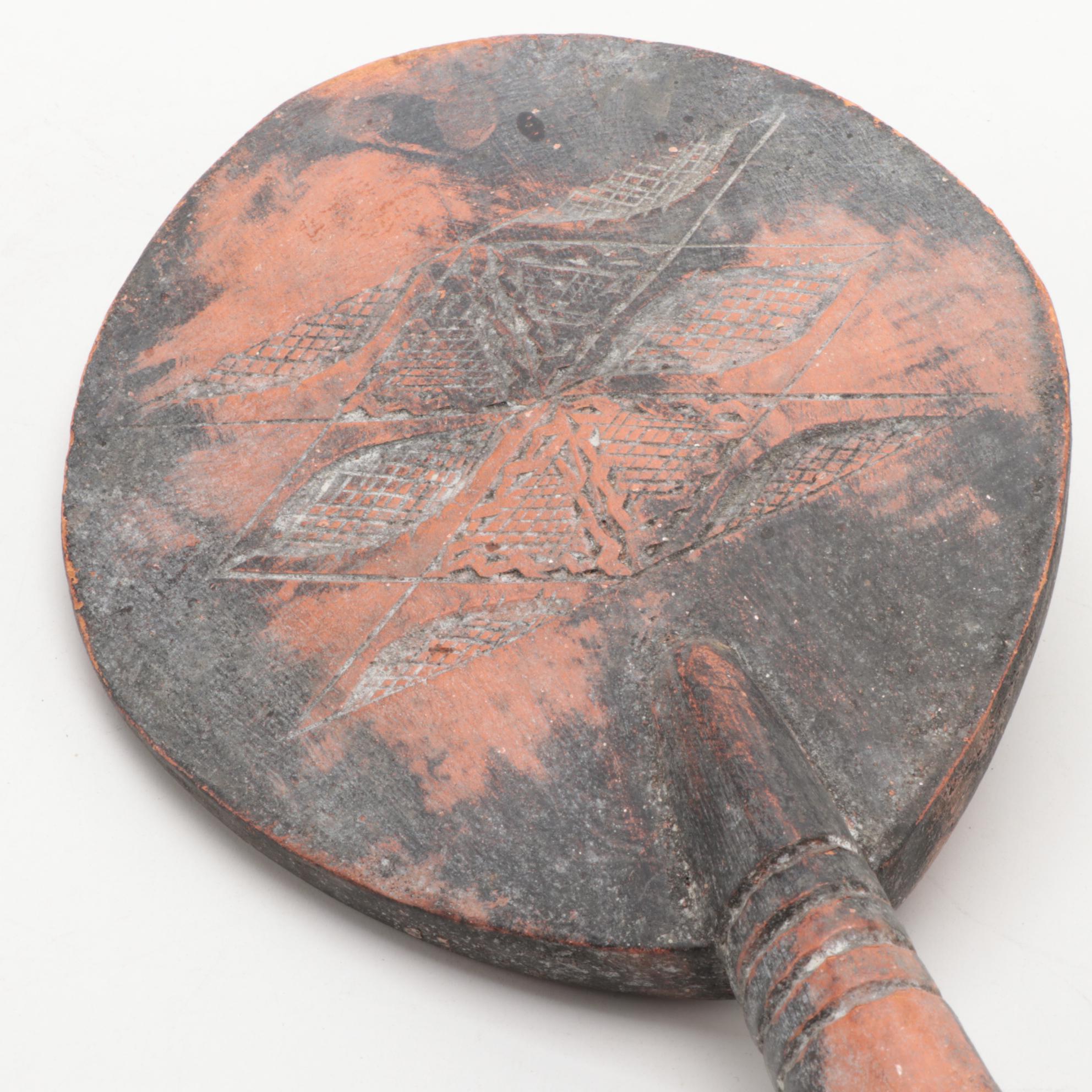 Asante "Akua'ba" Style Wood Fertility Doll