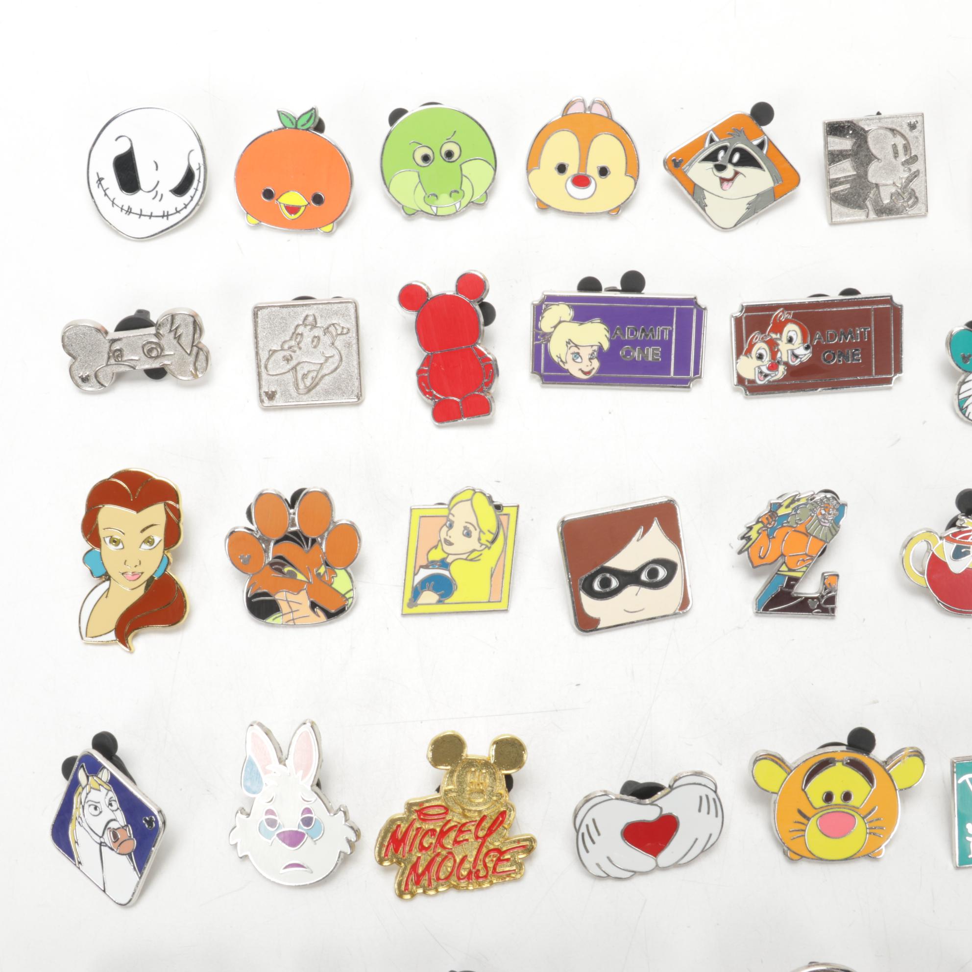 Walt Disney Official Pin Trading Collection