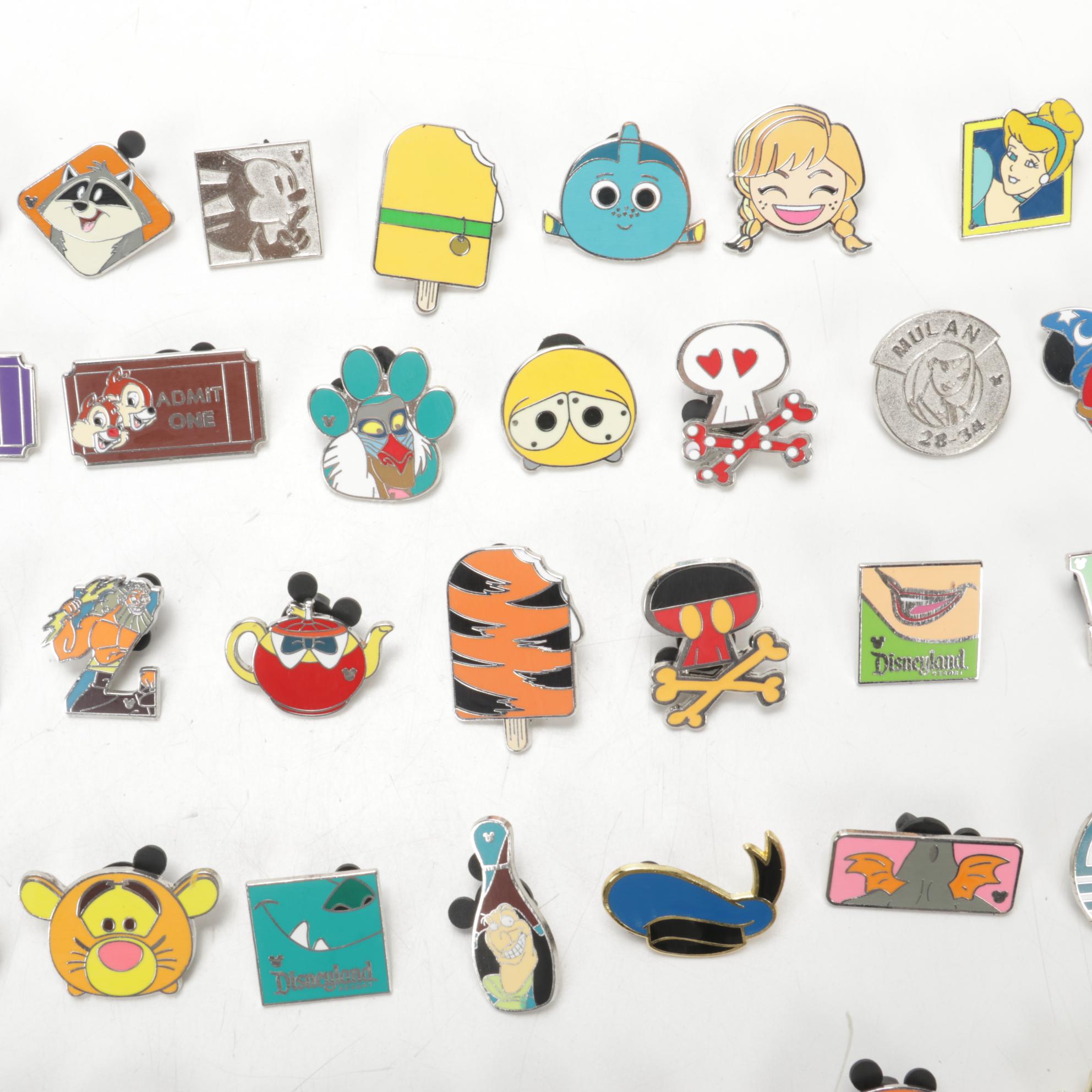 Walt Disney Official Pin Trading Collection
