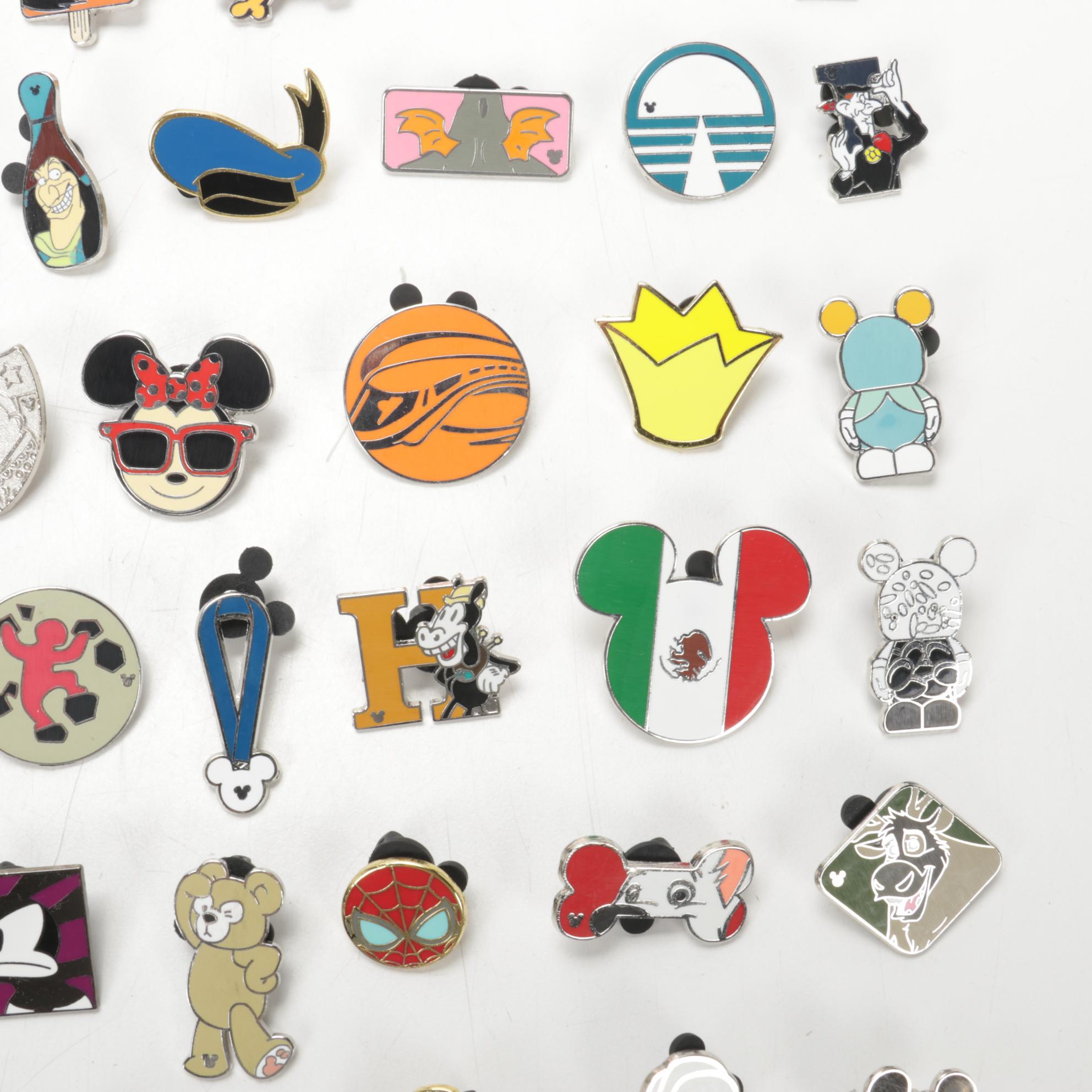 Walt Disney Official Pin Trading Collection