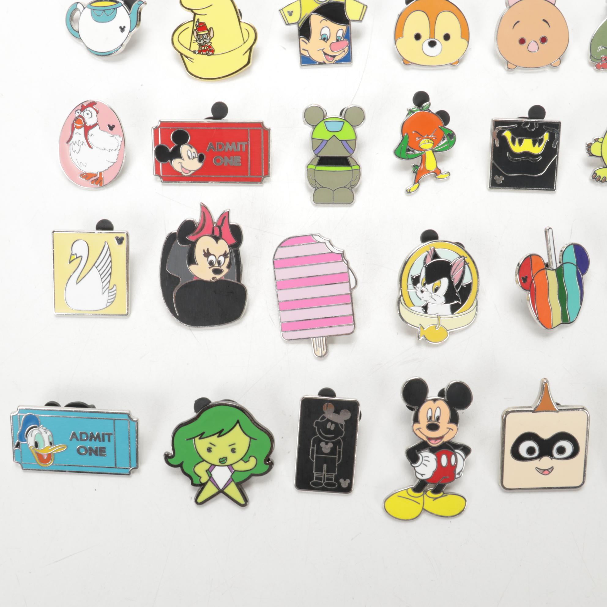 Walt Disney Official Pin Trading Collection