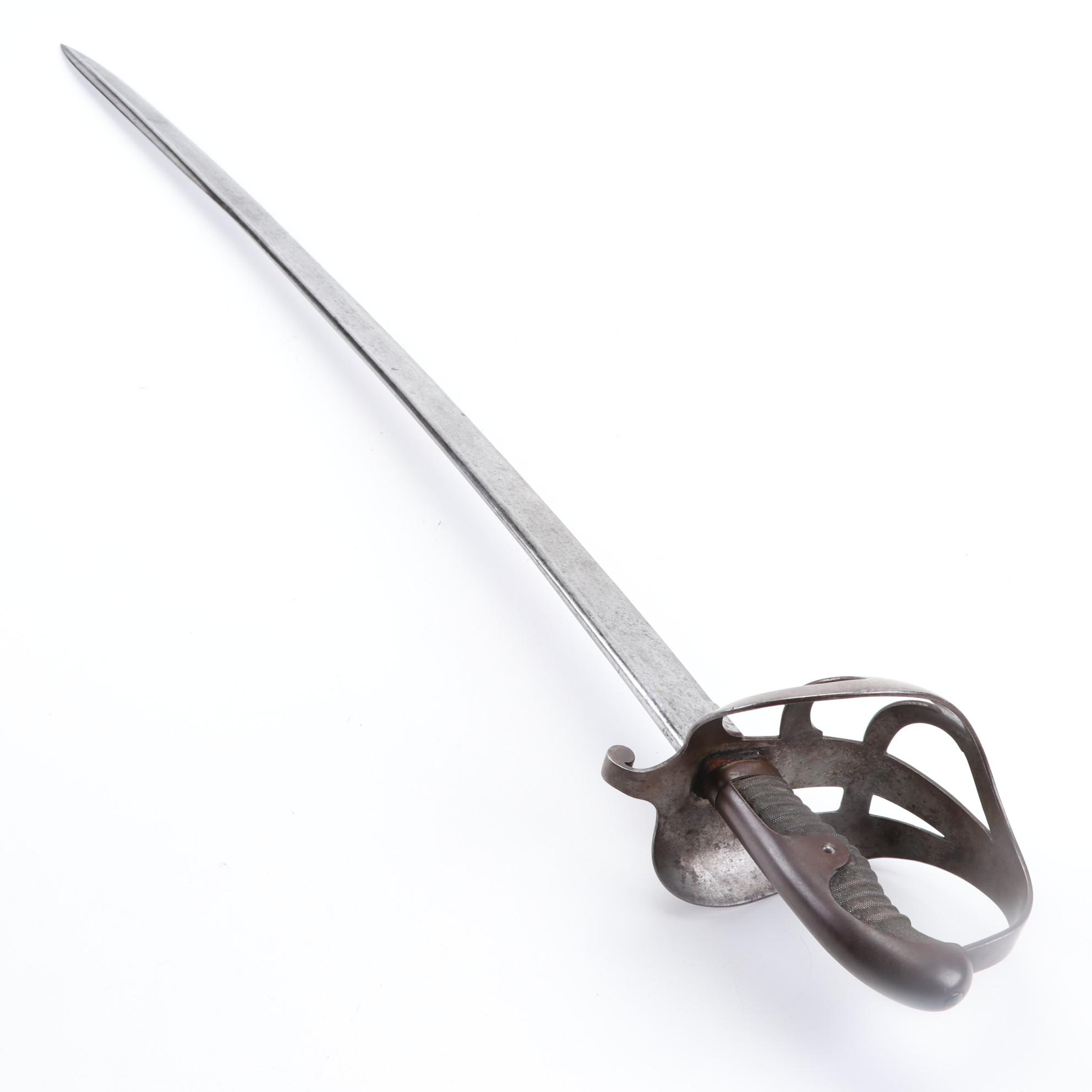 Prussian Model 1852/79 Cavalry Sword, Late 19th/Early 20th Century