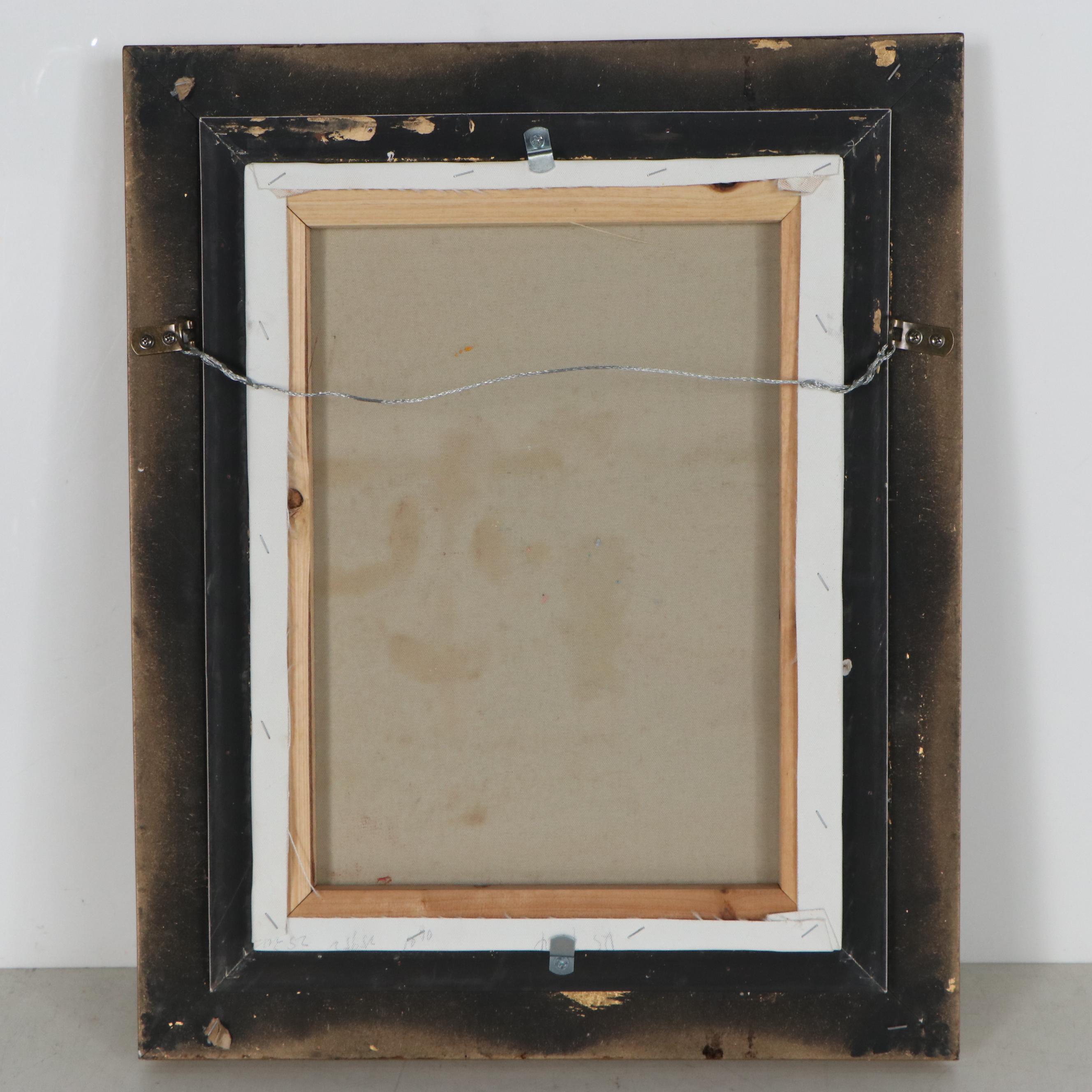 Oil Painting after Christa Kieffer "Holding Hands at the Beach"