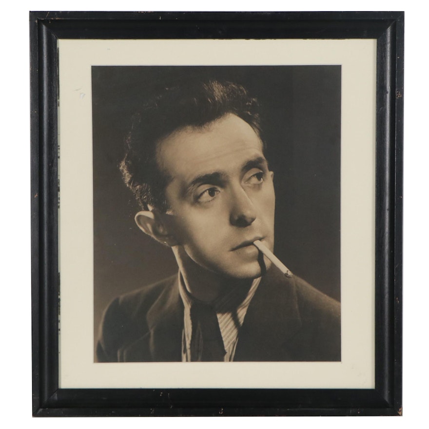 Siegfried Colten Photograph Portrait of Raphael Soyer,  20th Century
