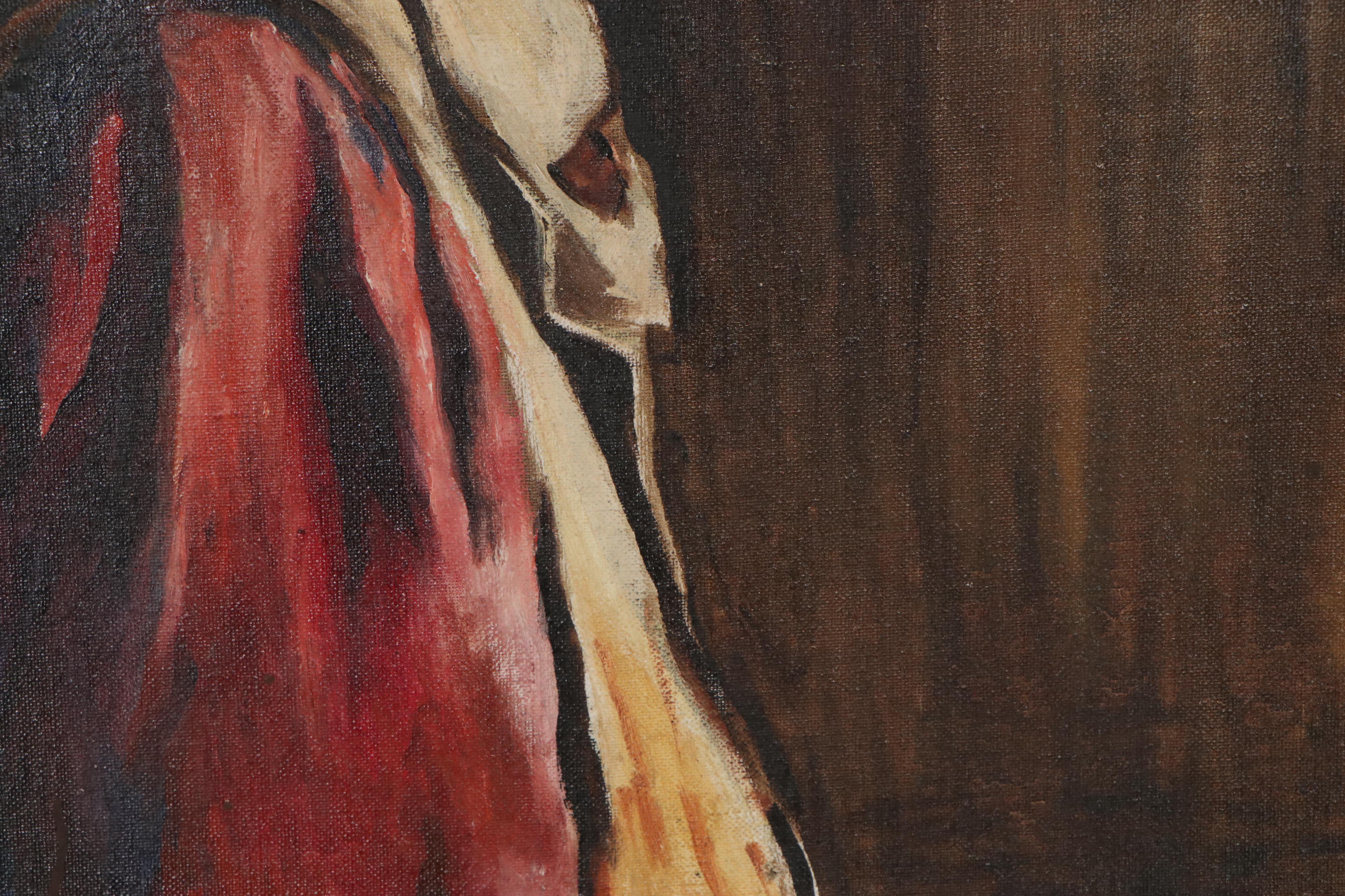 James McKeon Oil Painting of John Wayne, 1972