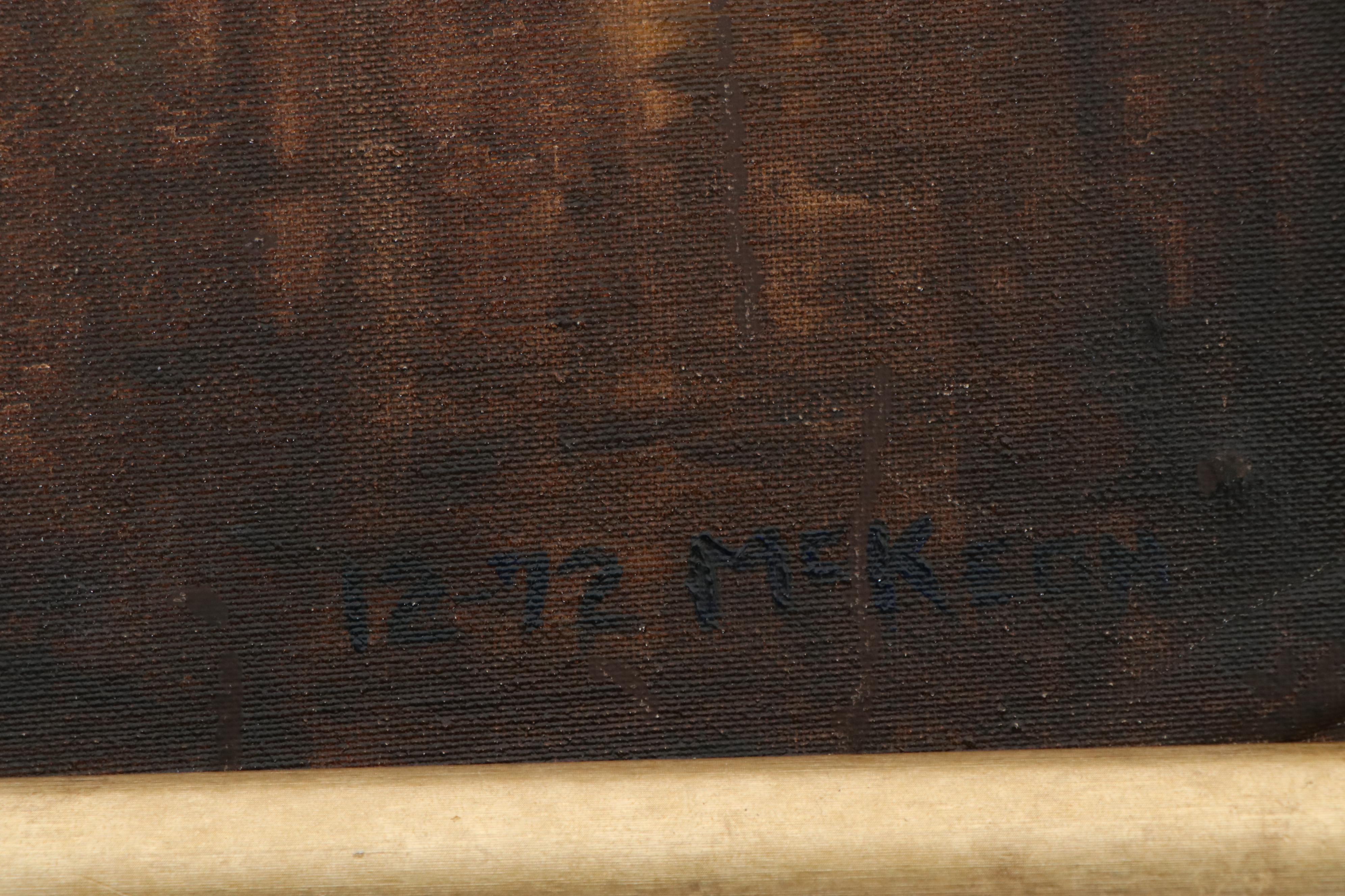 James McKeon Oil Painting of John Wayne, 1972