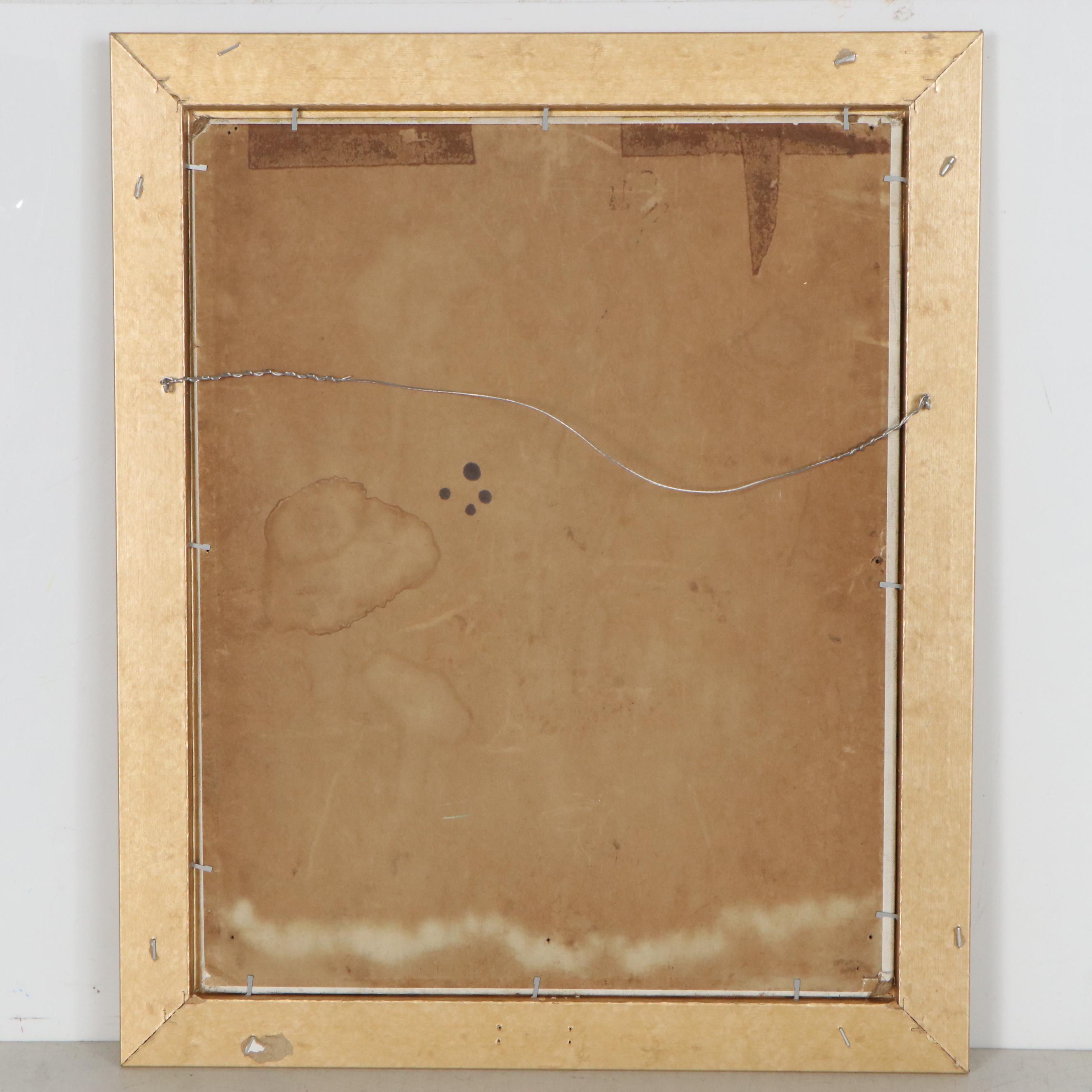 James McKeon Oil Painting of John Wayne, 1972