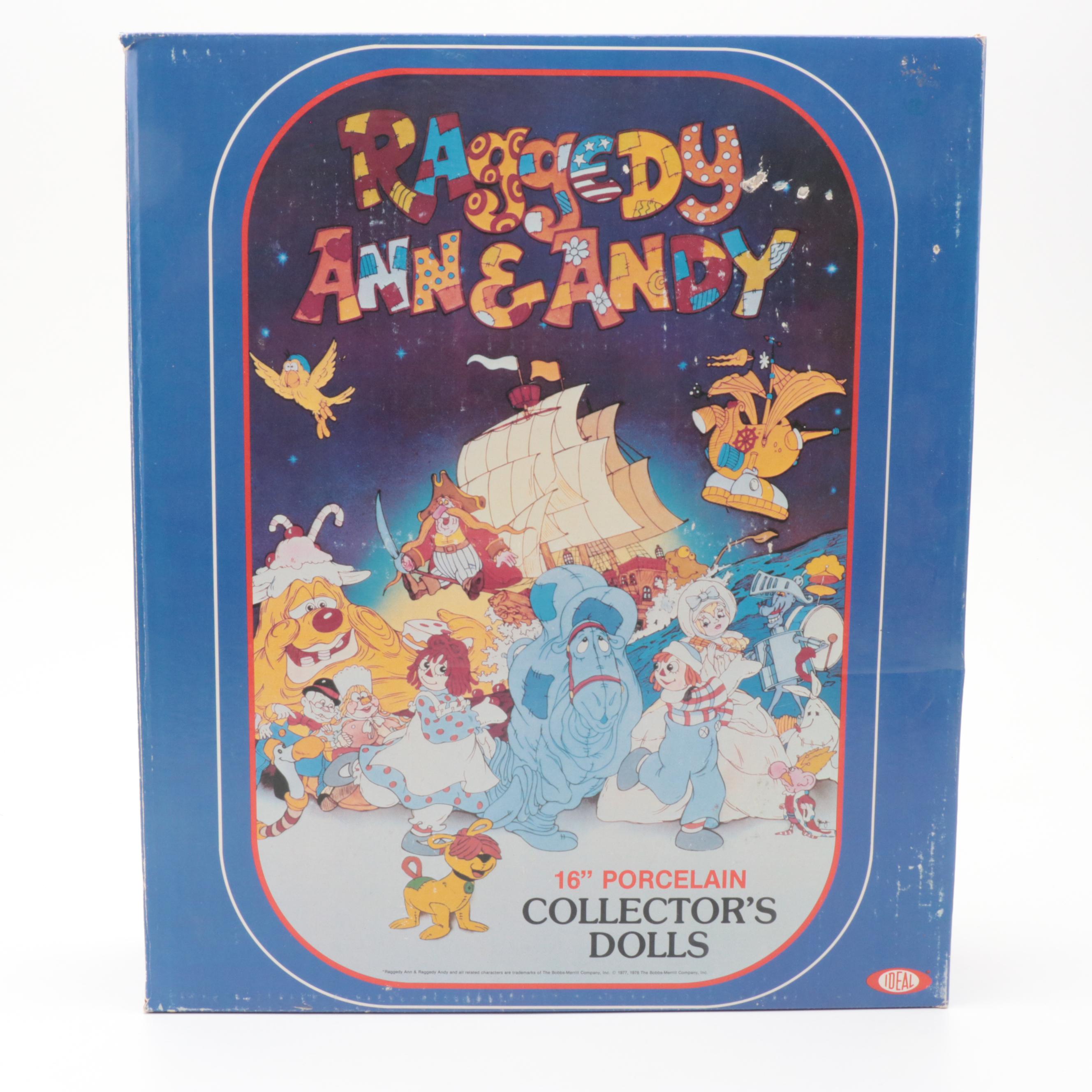 The Danbury Mint "Christmas with Raggedy Ann & Andy" Dolls and More