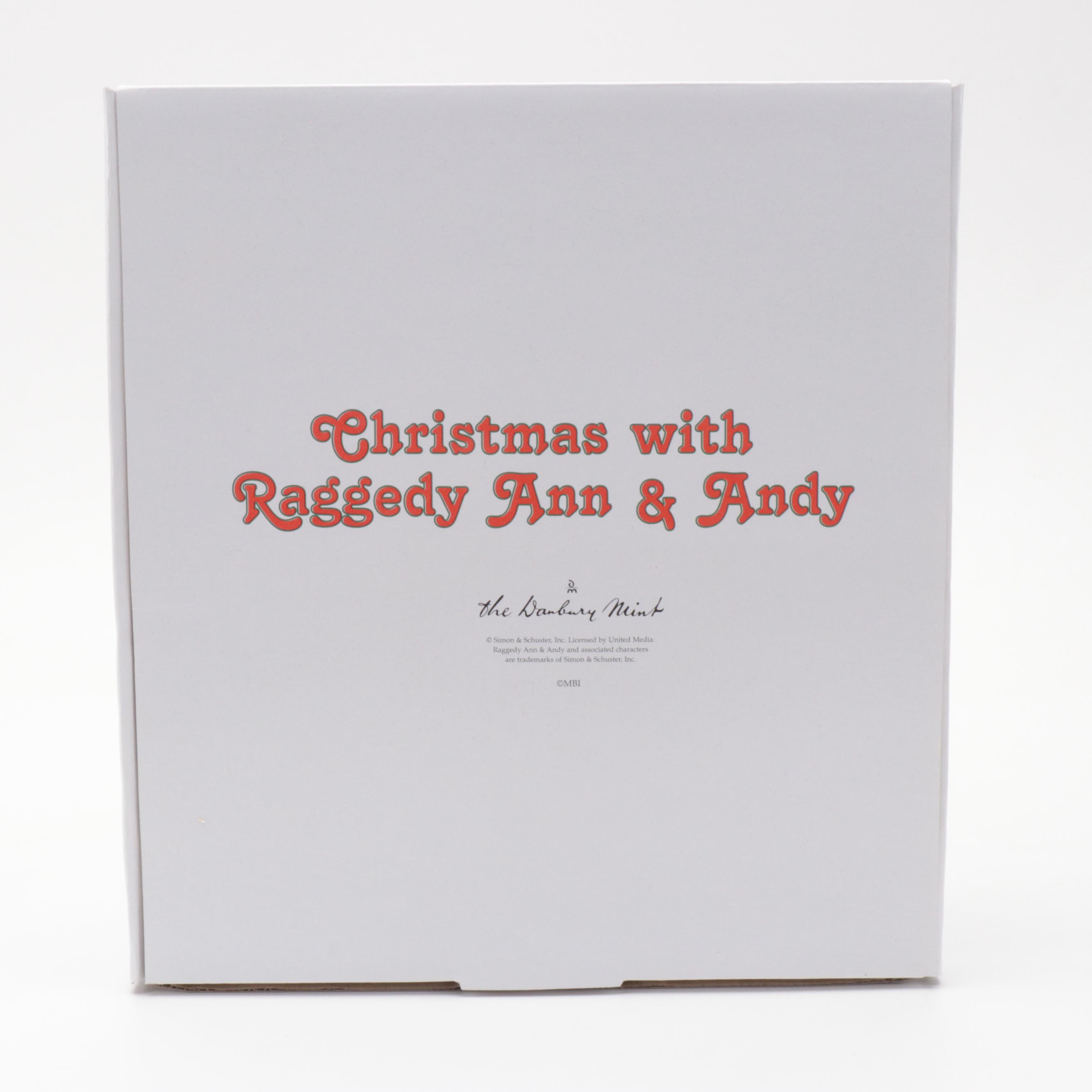 The Danbury Mint "Christmas with Raggedy Ann & Andy" Dolls and More