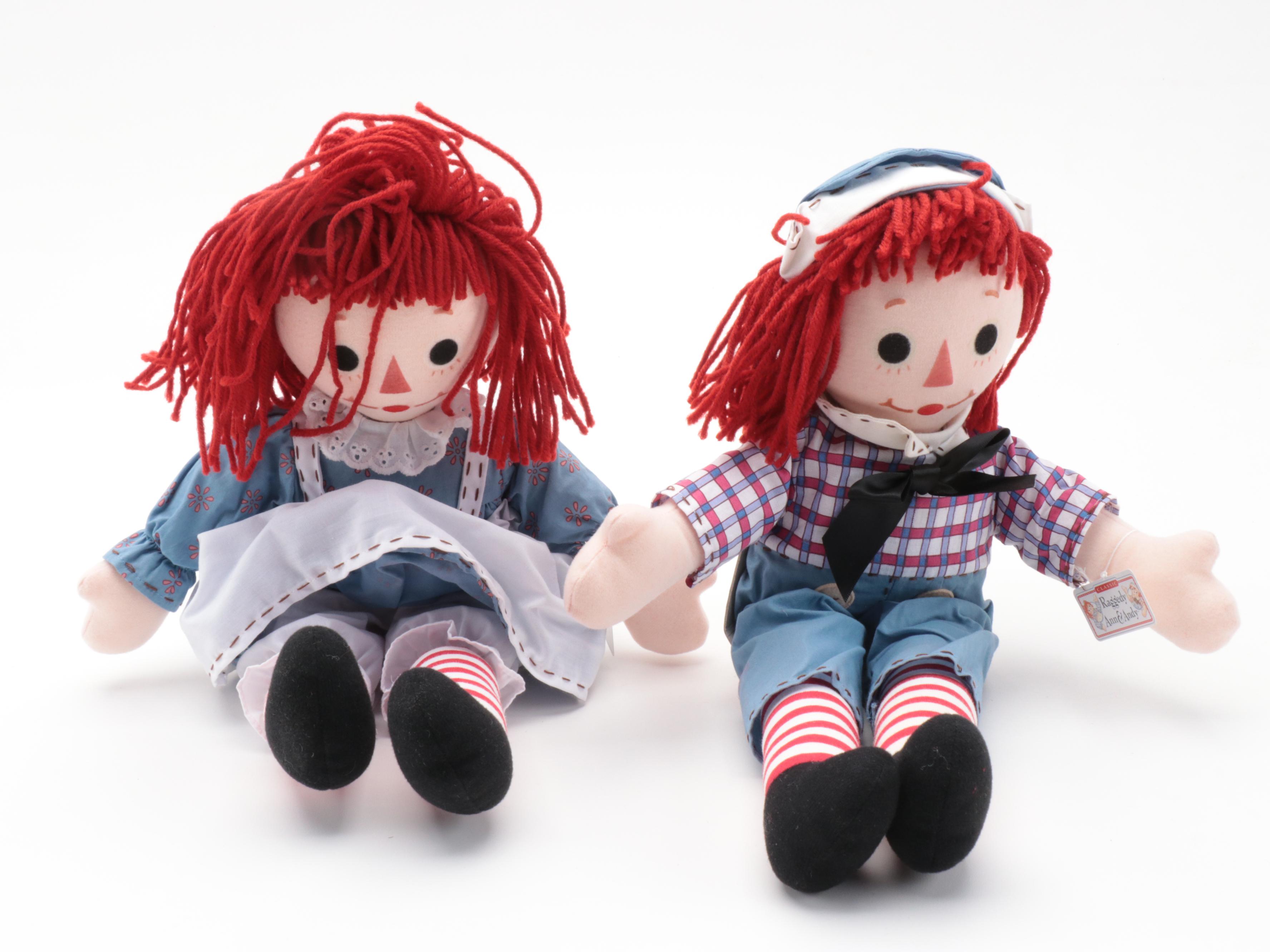 The Danbury Mint "Christmas with Raggedy Ann & Andy" Dolls and More