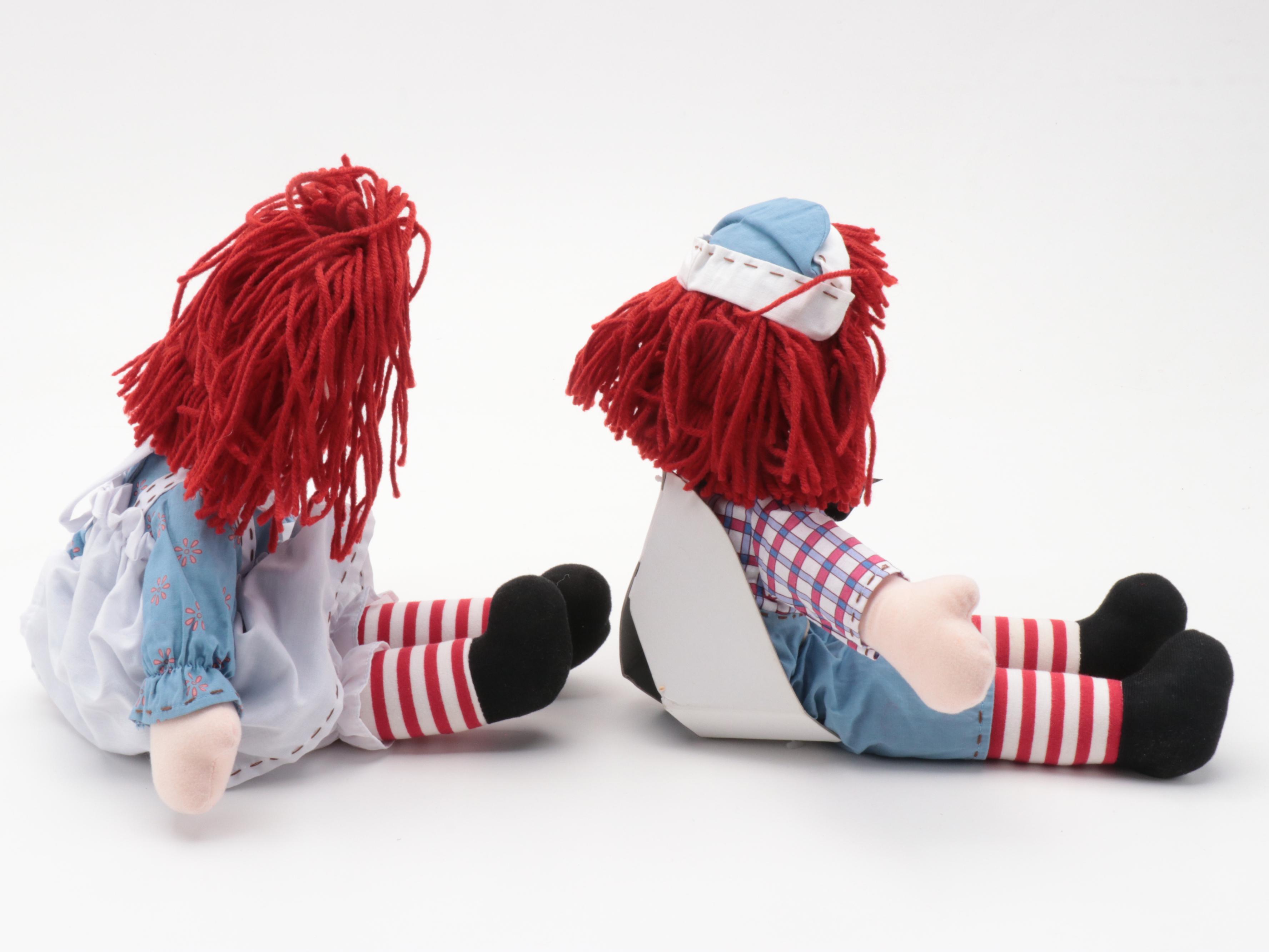 The Danbury Mint "Christmas with Raggedy Ann & Andy" Dolls and More