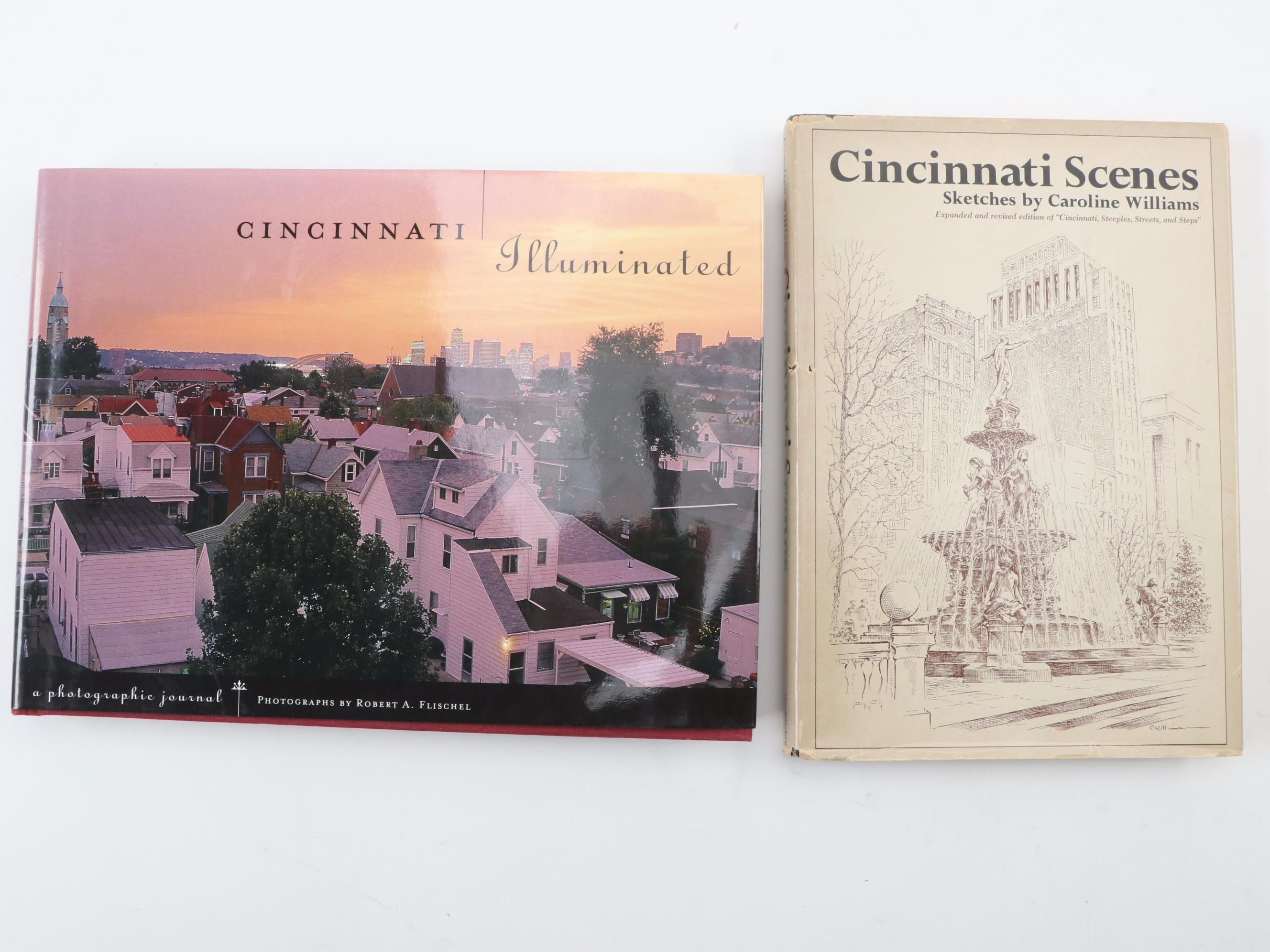 Signed "Cincinnati Scenes" by Caroline Williams and More History and Art Books