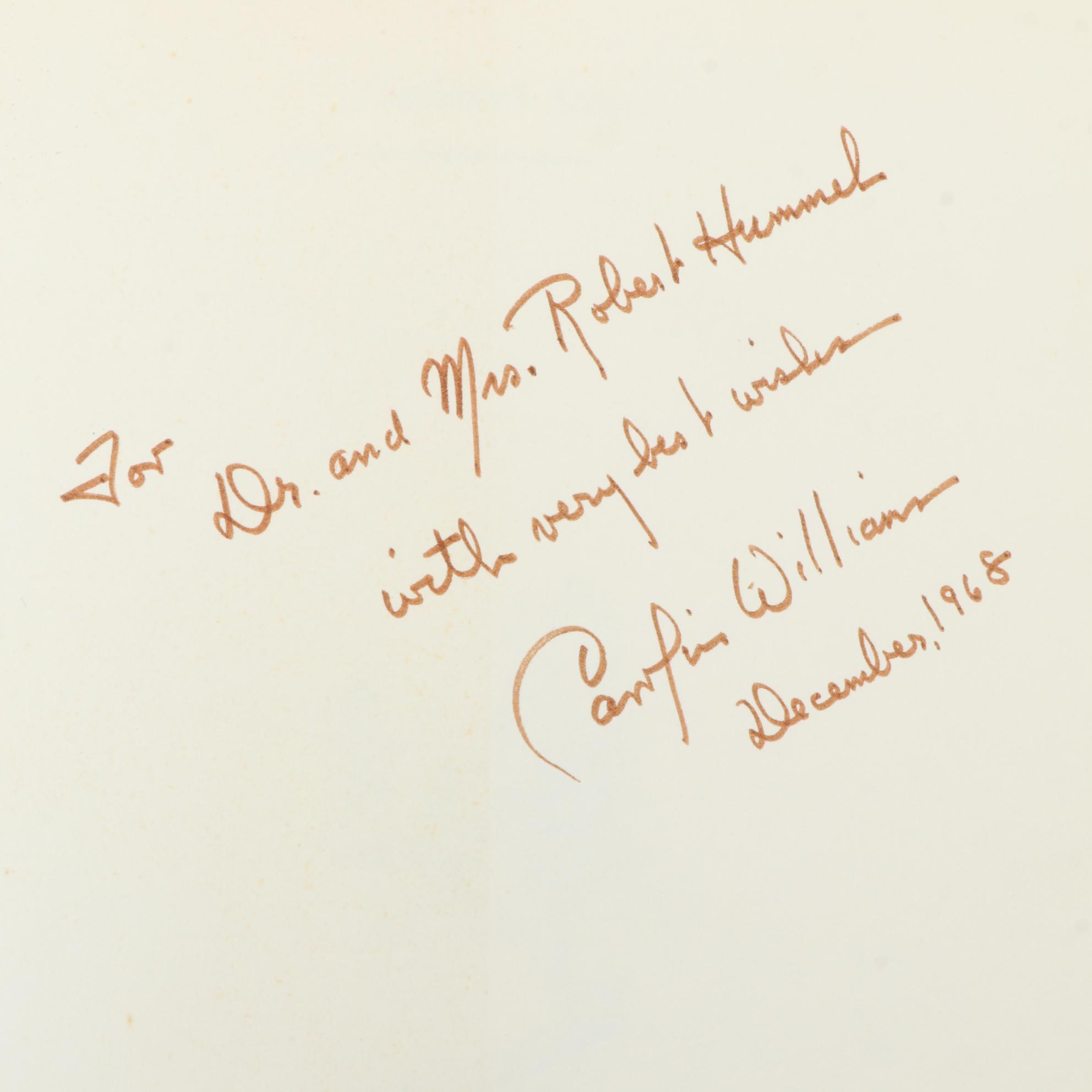 Signed "Cincinnati Scenes" by Caroline Williams and More History and Art Books