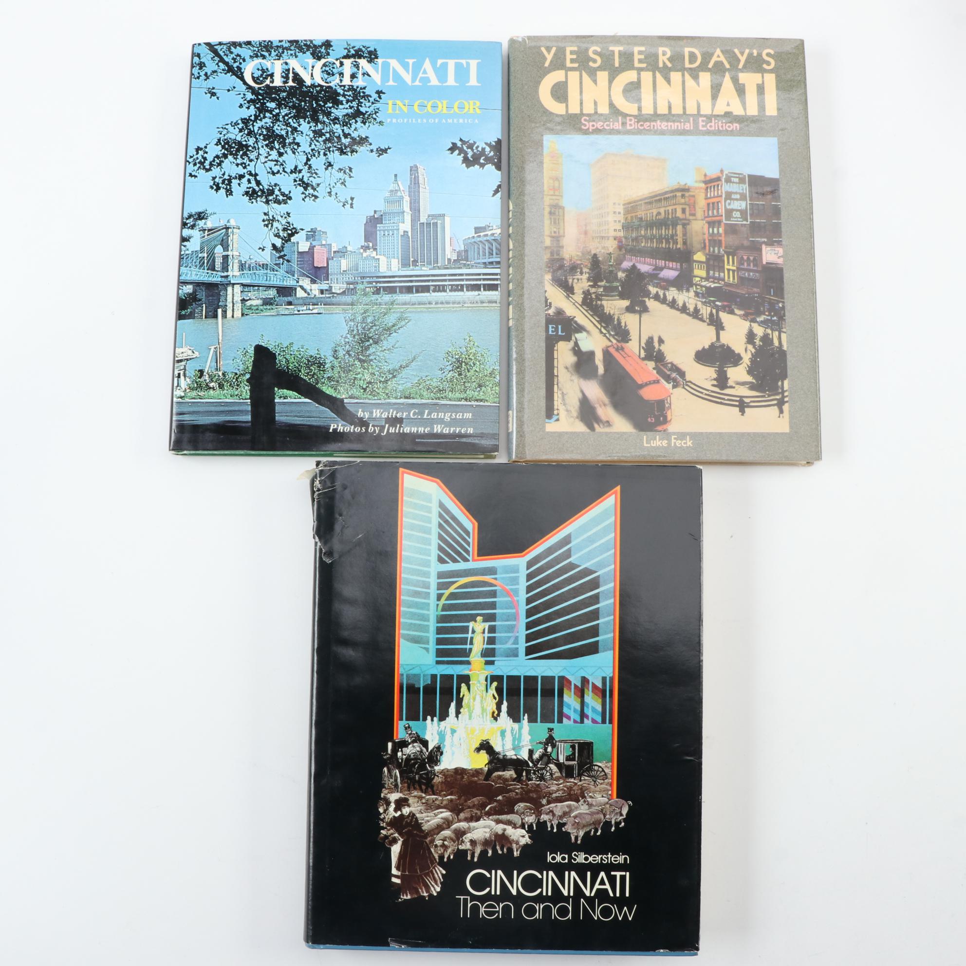Signed "Cincinnati Scenes" by Caroline Williams and More History and Art Books