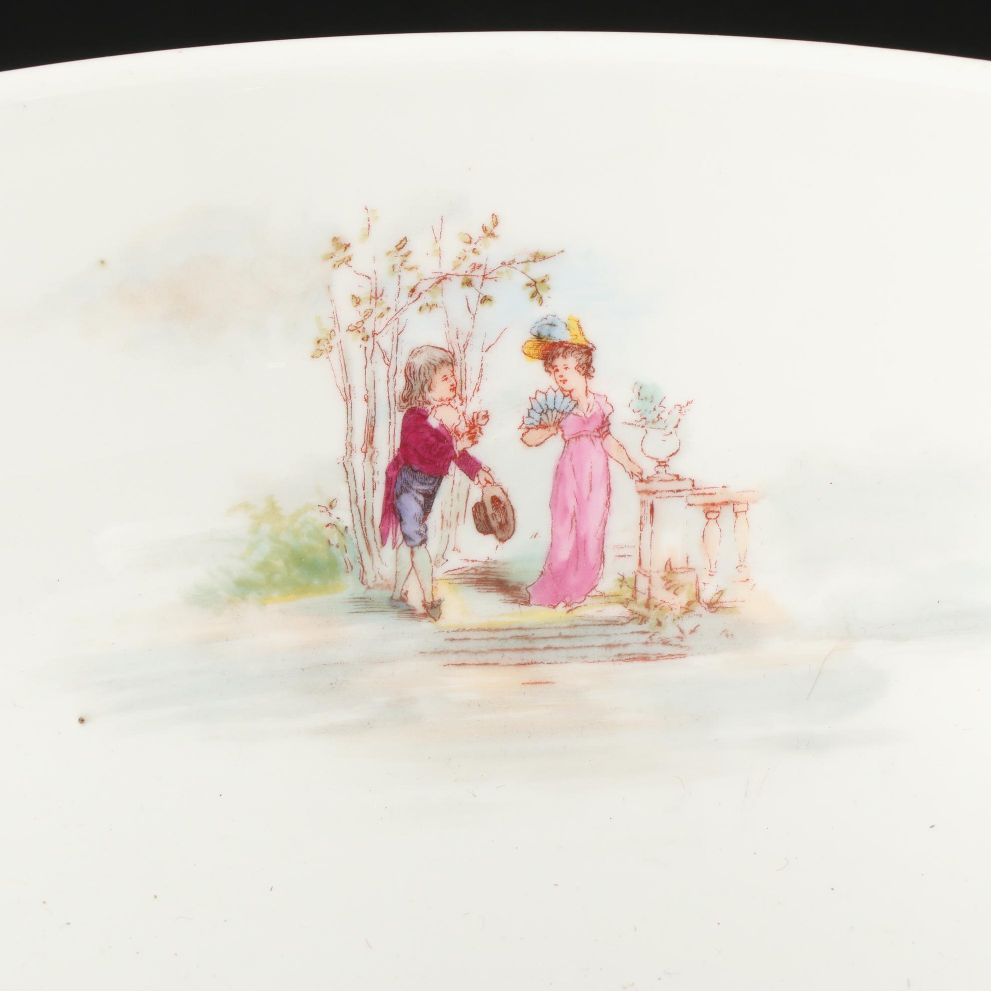 Carl Tielsch Germany Tom and Jerry Punch Bowl and Other Tom and Jerry Punch Bowl