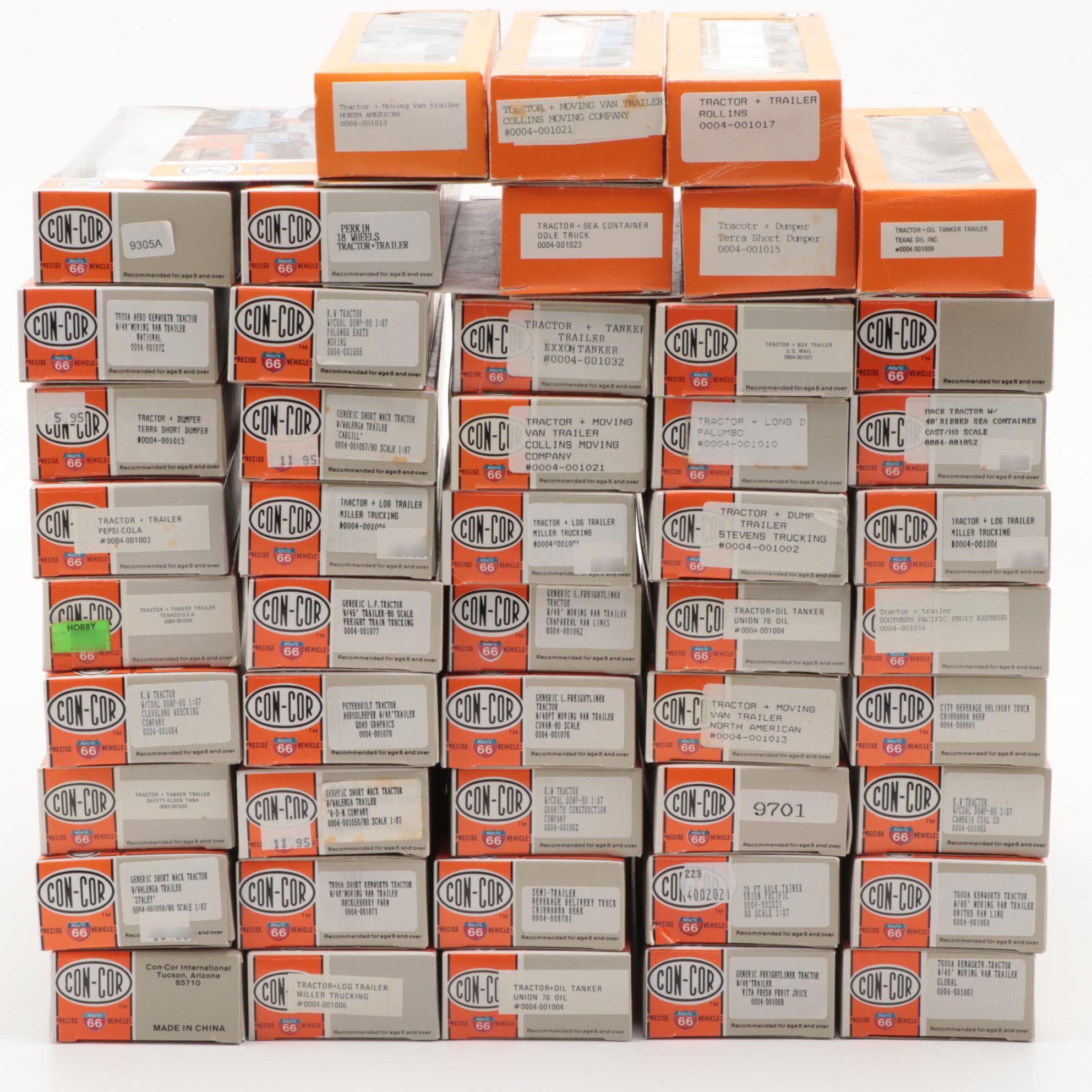 Con-Cor HO Scale Model Trucks