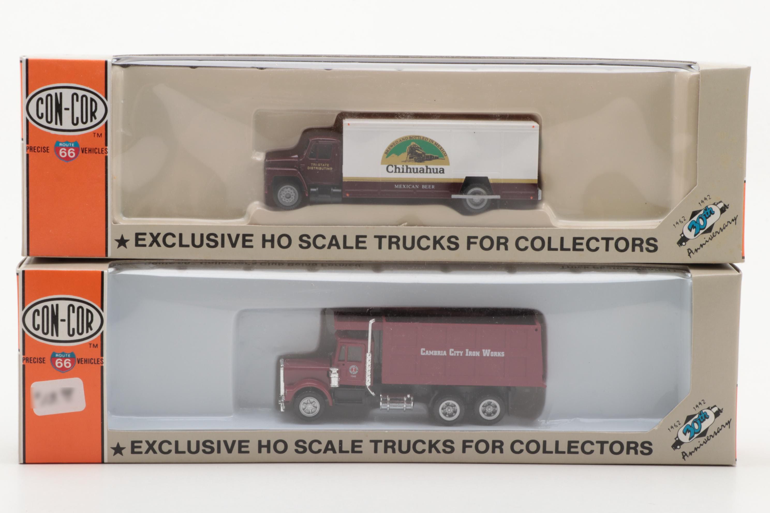 Con-Cor HO Scale Model Trucks