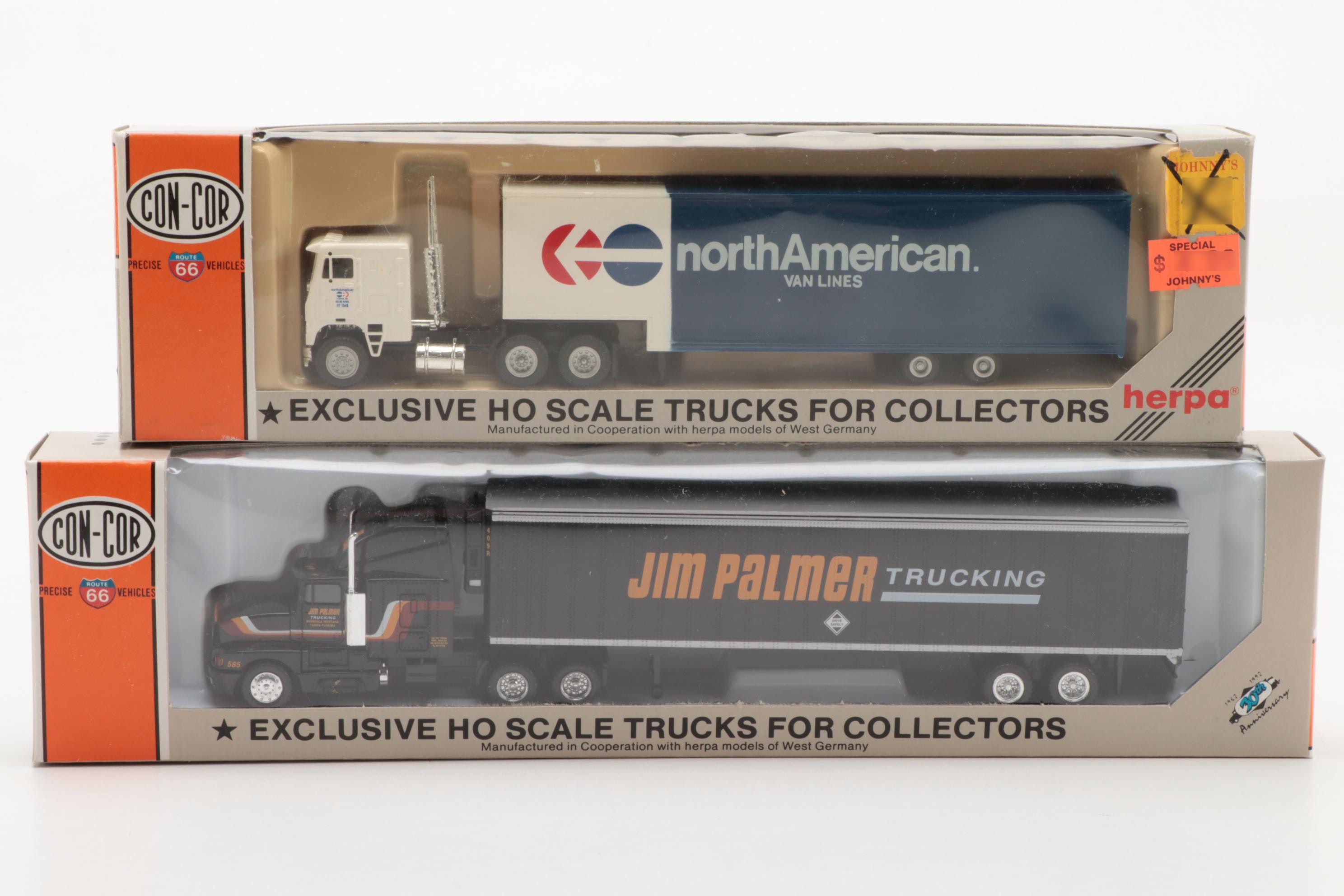 Con-Cor HO Scale Model Trucks