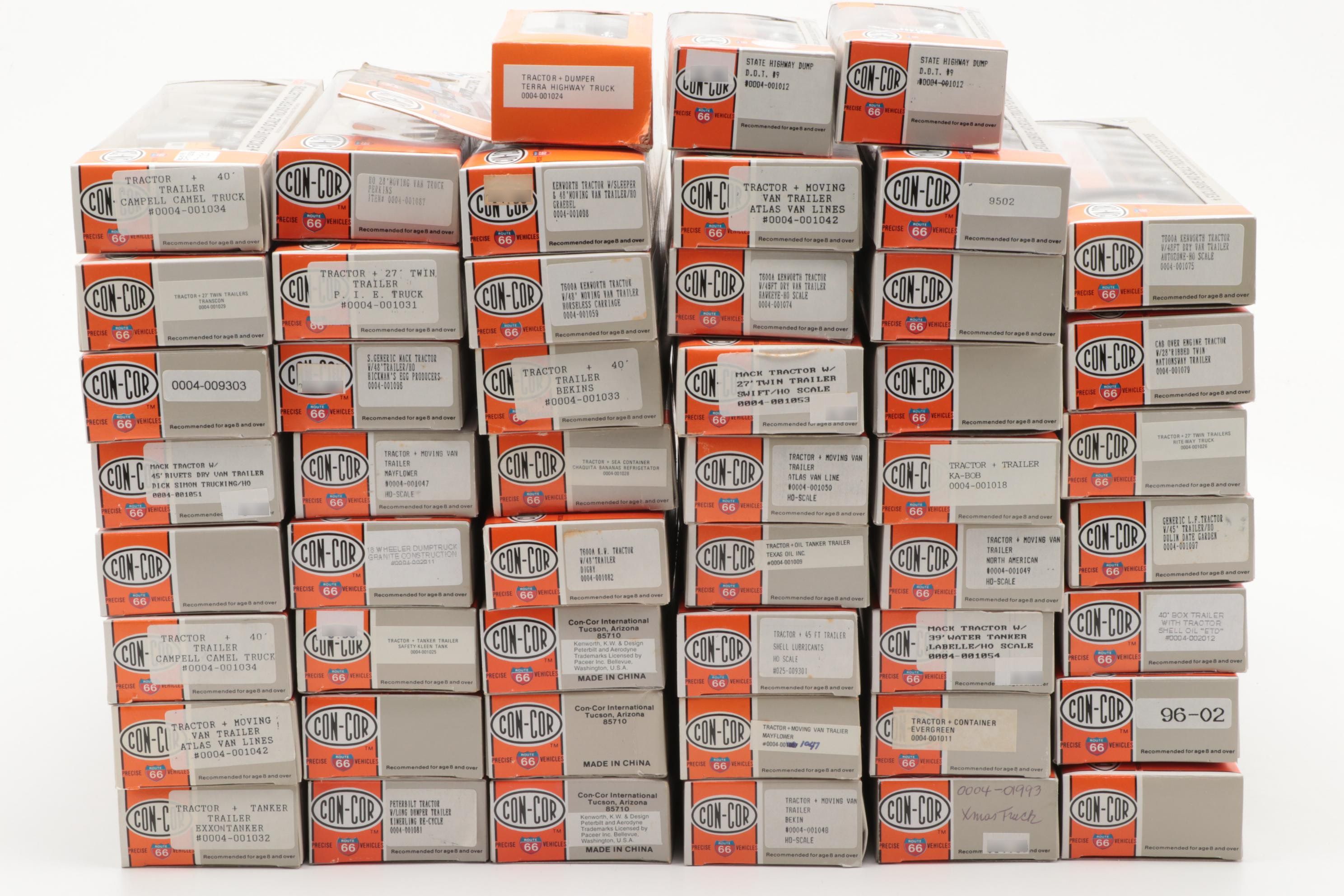 Collection of Con-Cor HO Scale Trucks