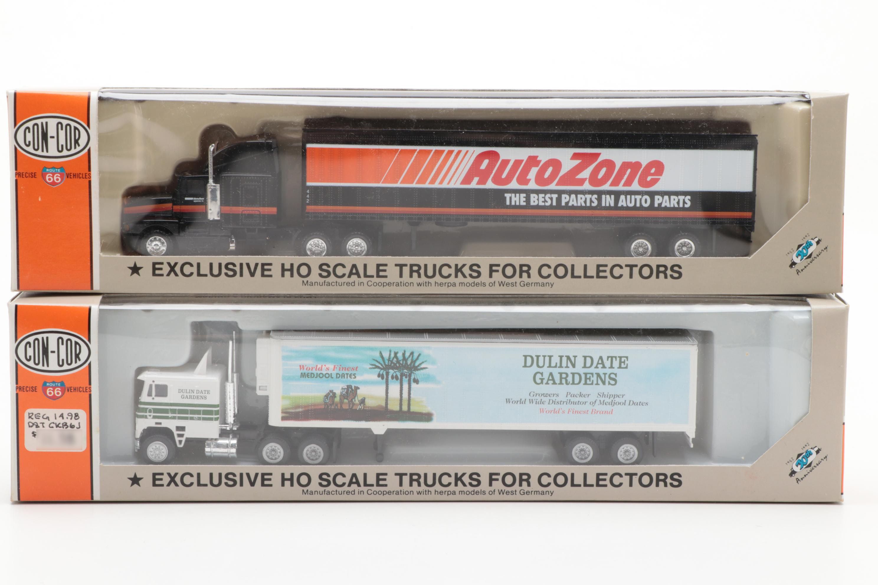 Collection of Con-Cor HO Scale Trucks