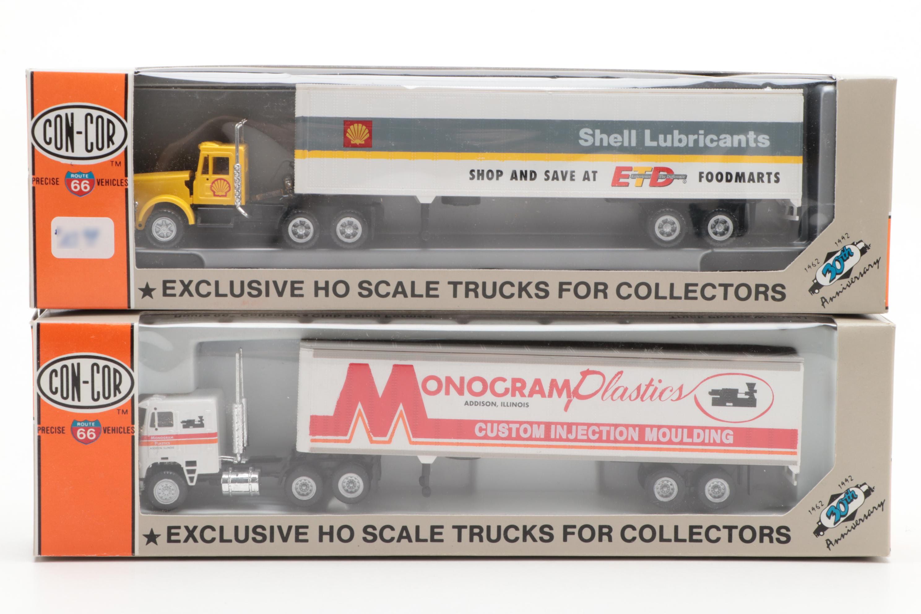 Collection of Con-Cor HO Scale Trucks