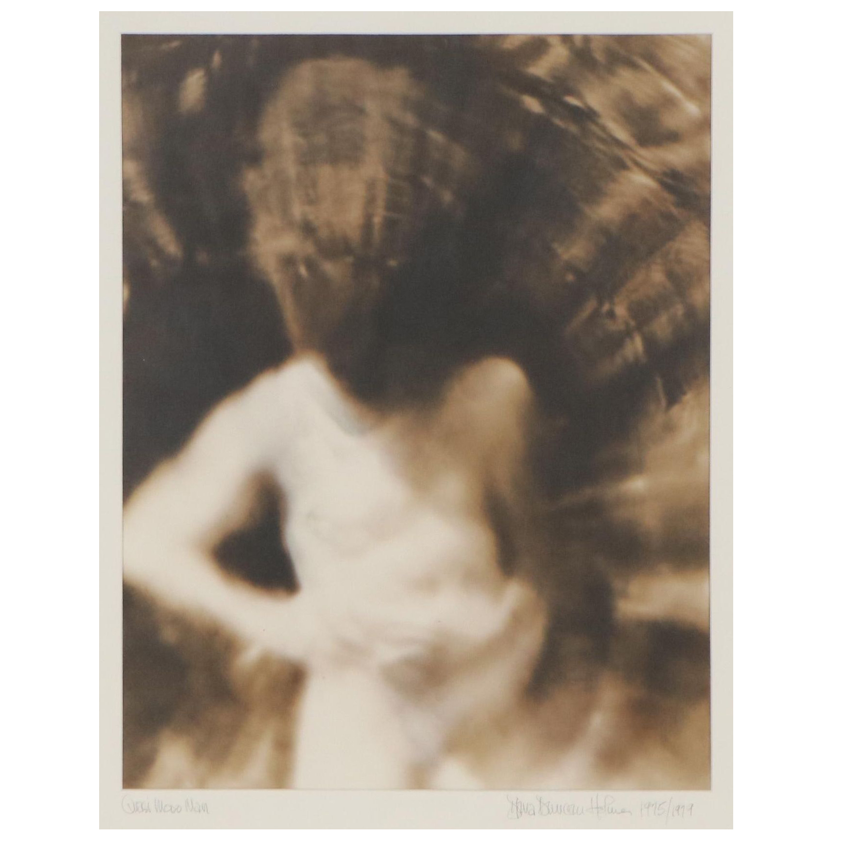 Diana Duncan Holmes Sepia-Tone Silver Print "Quasimodo Man"