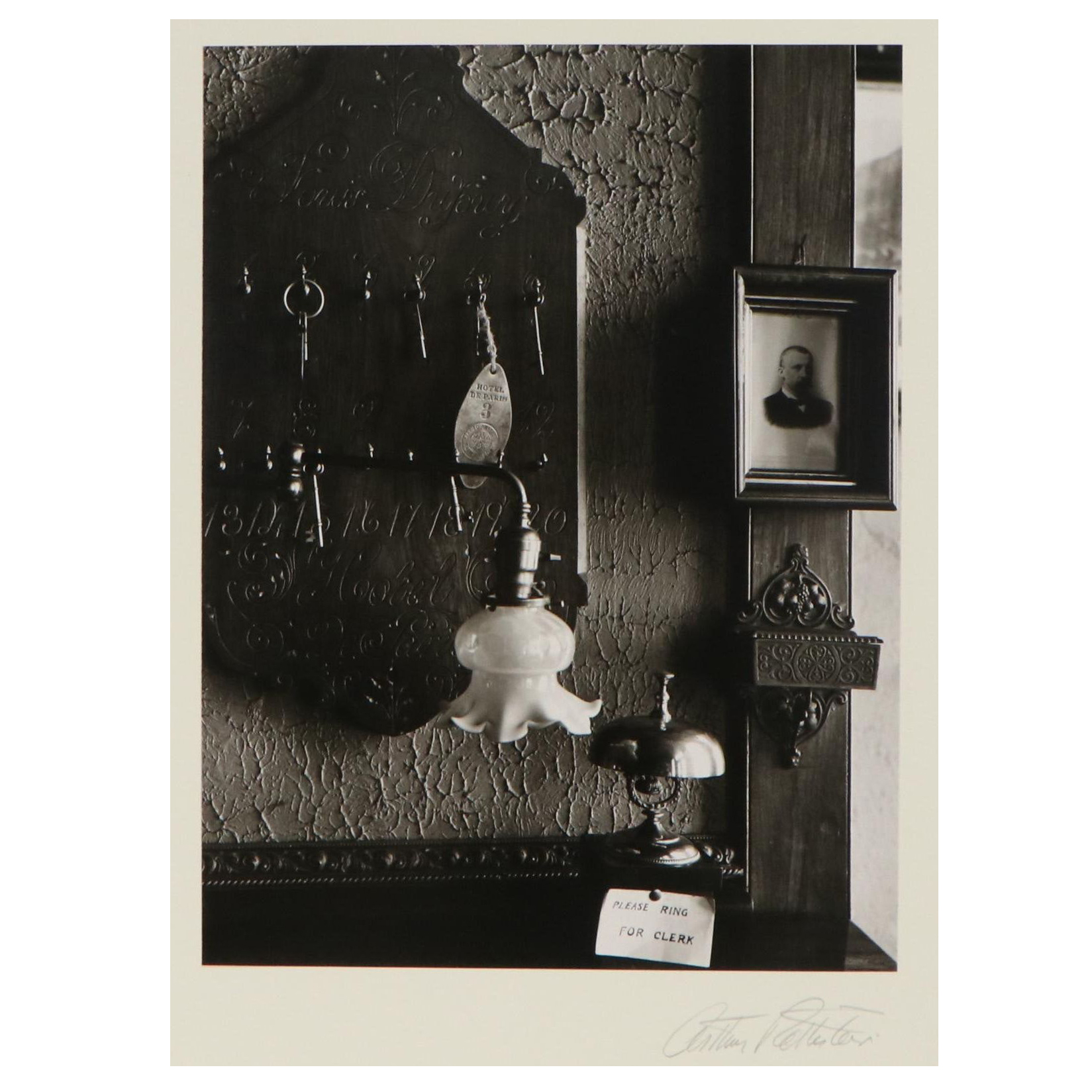 Arthur Rothstein Silver Gelatin Photograph of Hotel de Paris, Mid-20th Century