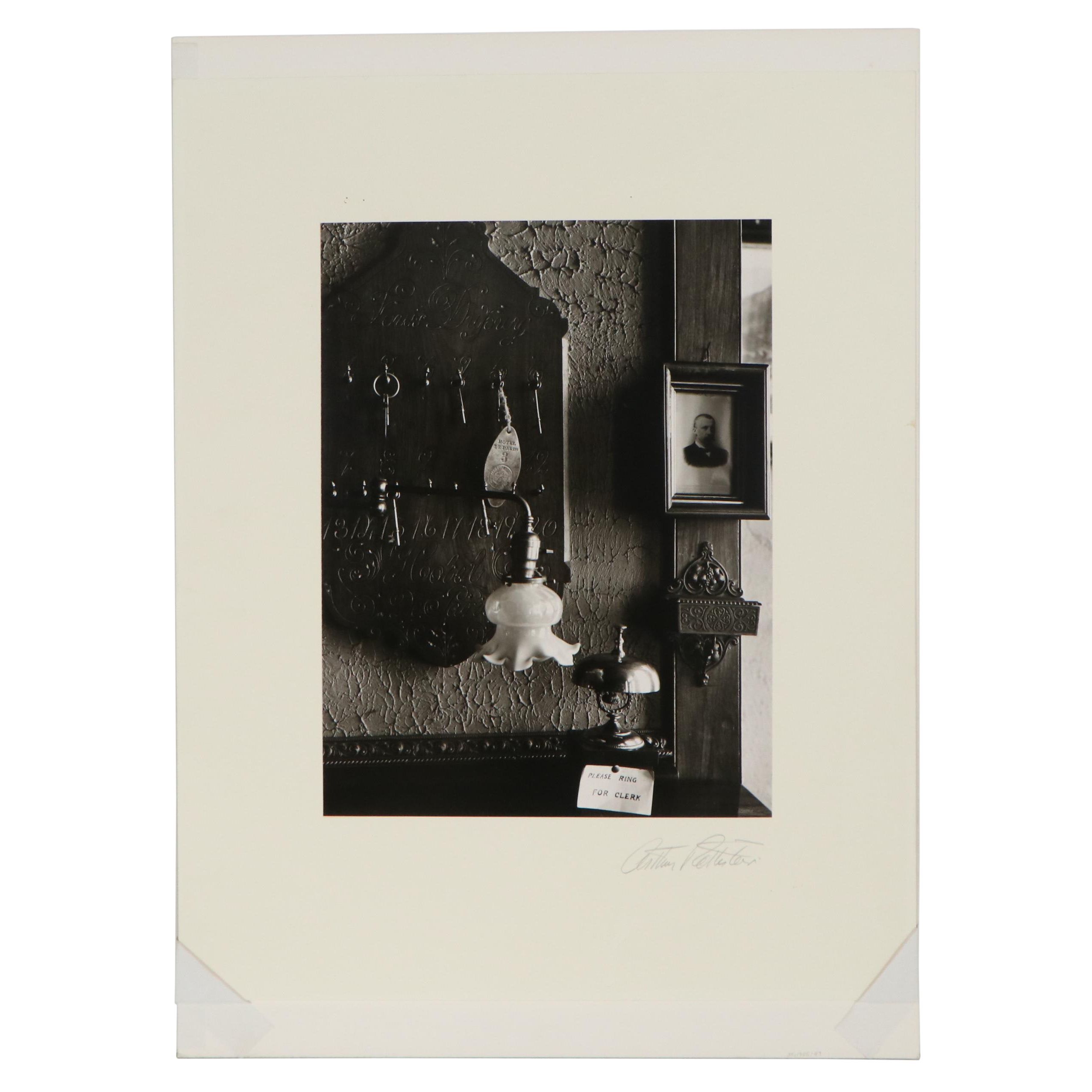 Arthur Rothstein Silver Gelatin Photograph of Hotel de Paris, Mid-20th Century