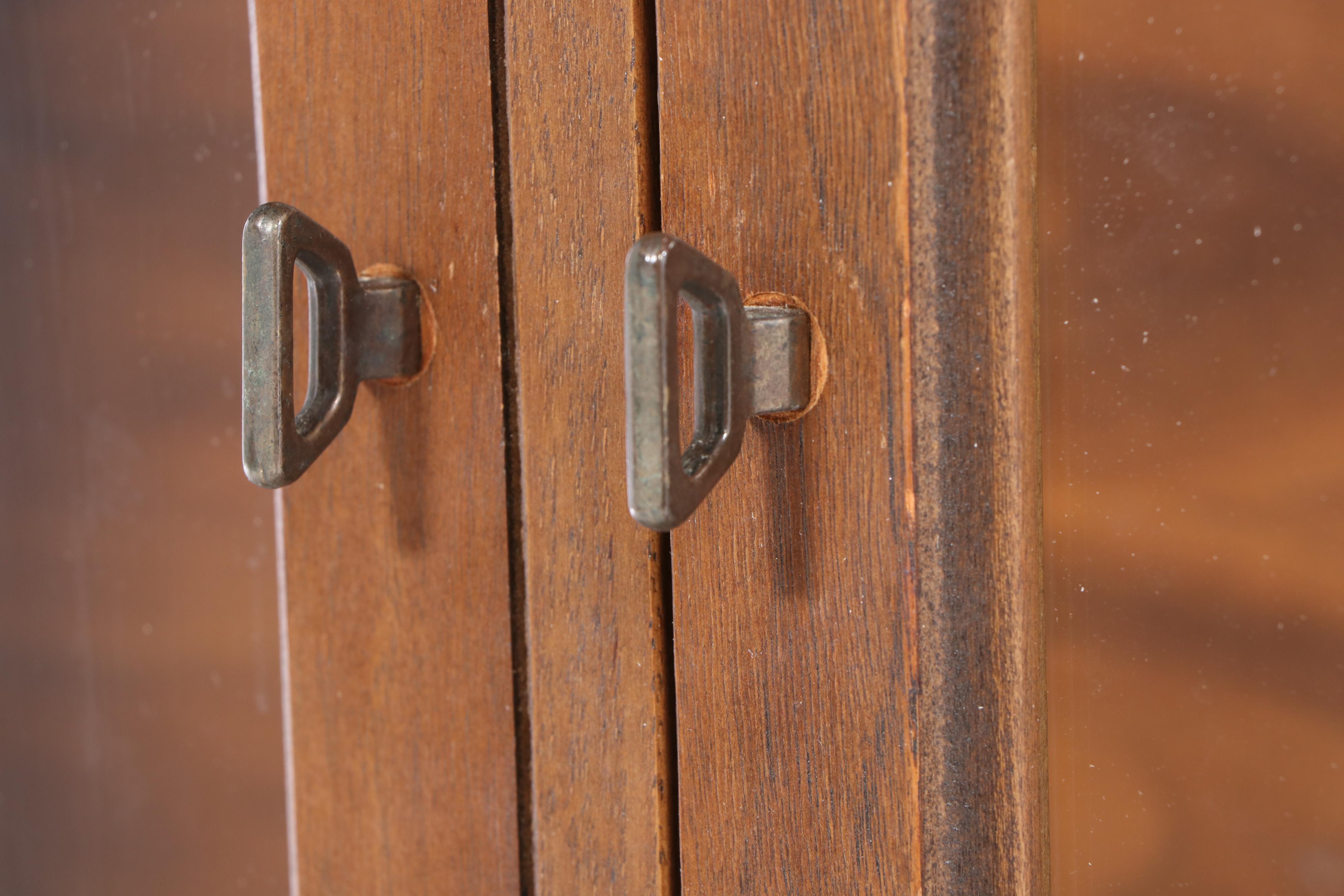 Broyhill Premier "Emphasis" Mid Century Modern Illuminated Walnut China Cabinet
