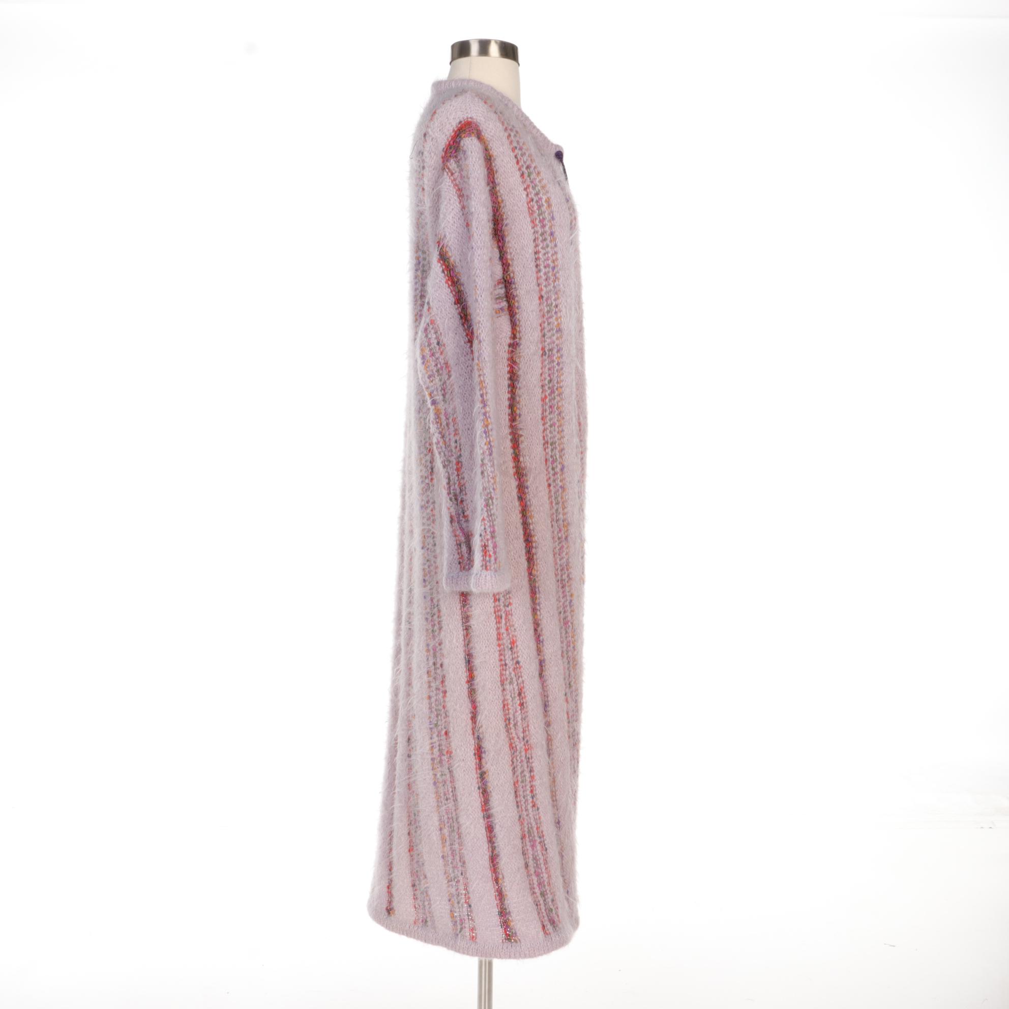 Muriel Grateau Paris Mohair/Cotton Sweater Duster for Marshall Field & Company
