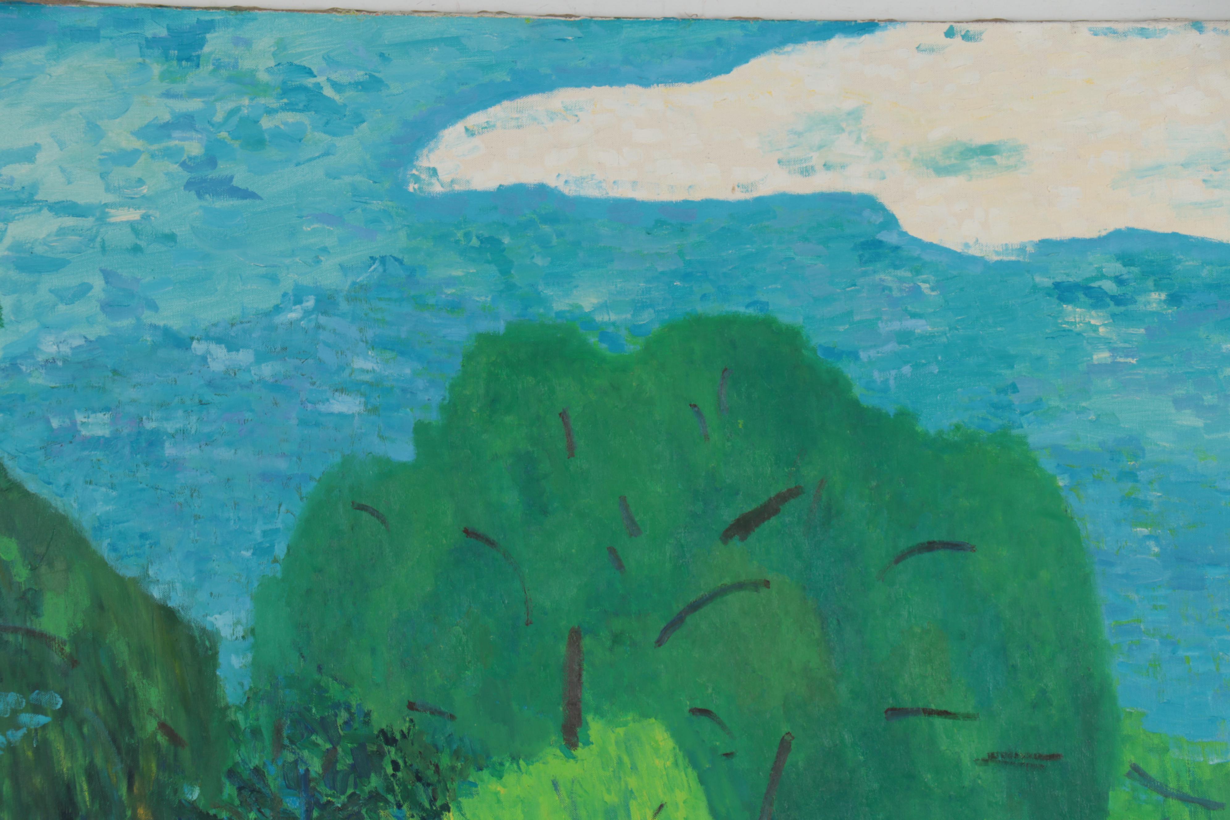 Jerald Mironov Landscape Oil Painting of Trees