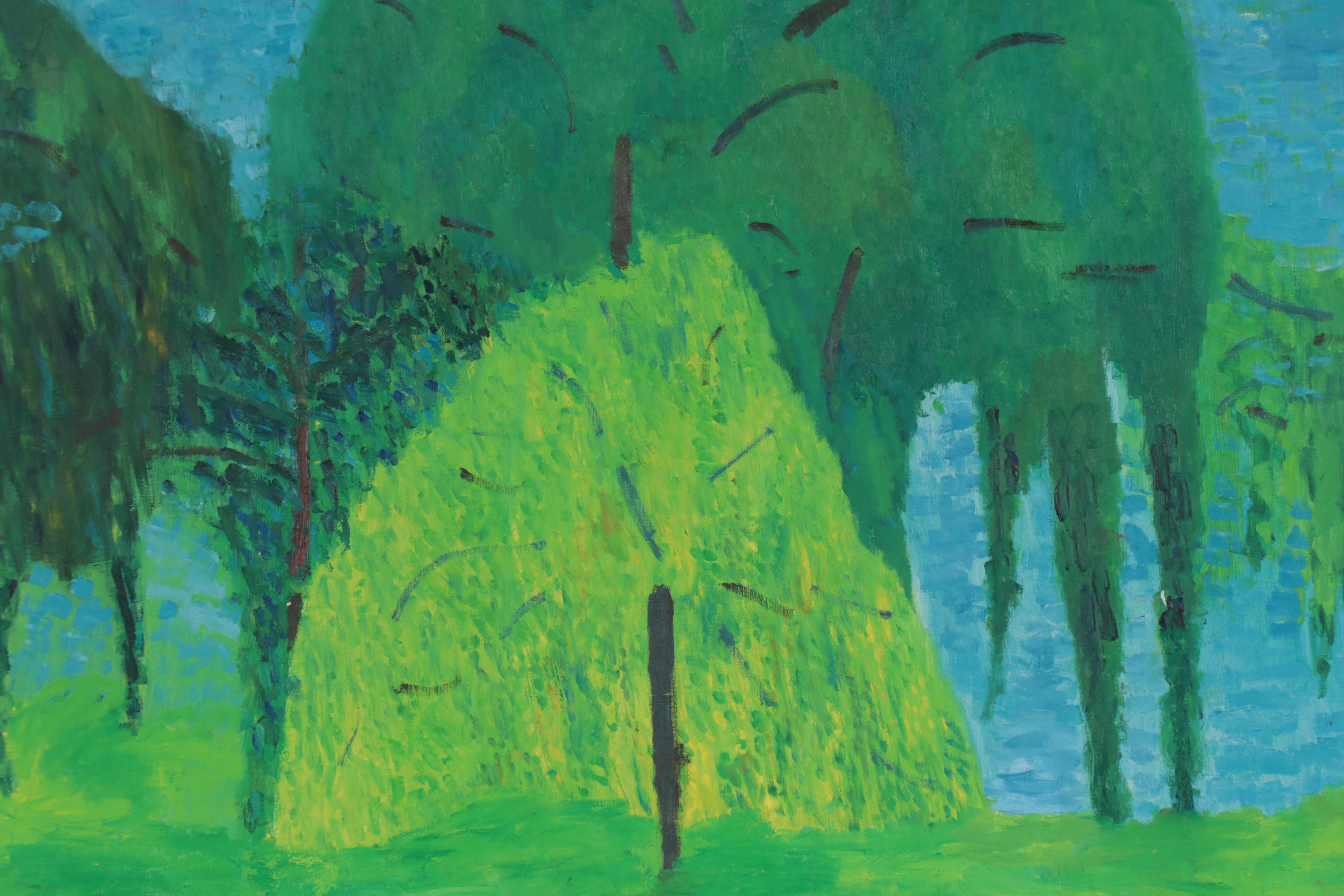 Jerald Mironov Landscape Oil Painting of Trees