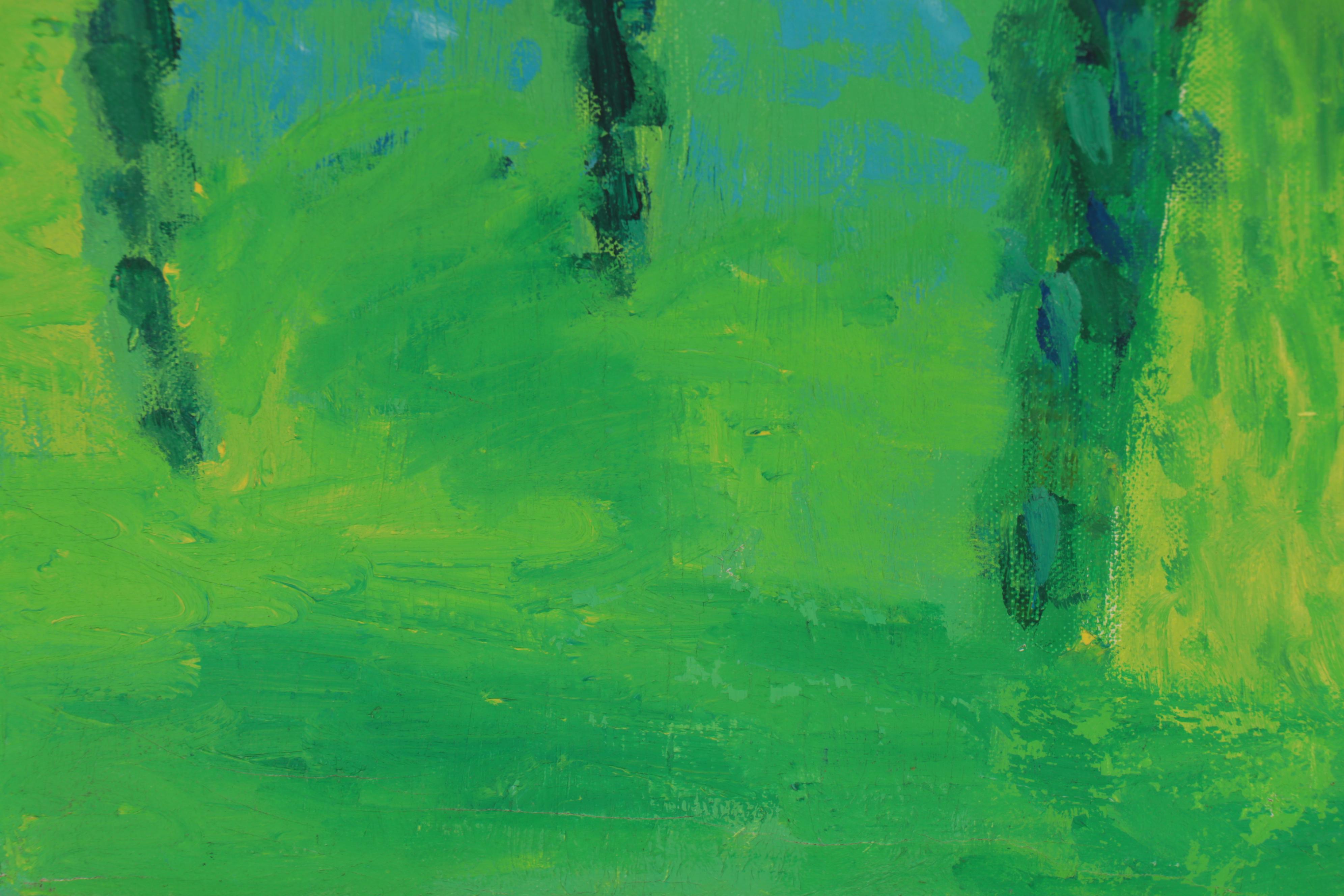 Jerald Mironov Landscape Oil Painting of Trees