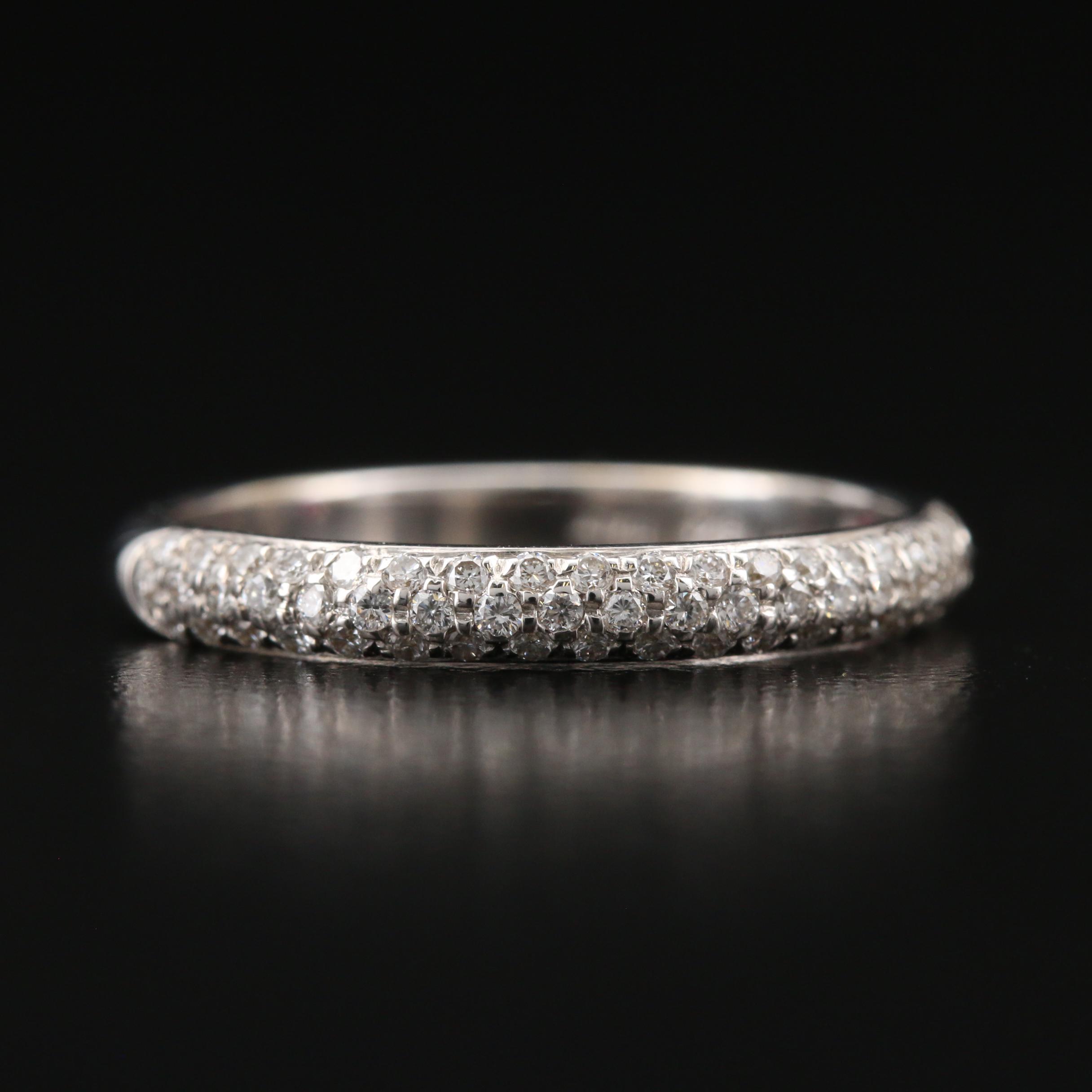 Roberto Coin "Cento" 18K Diamond Band