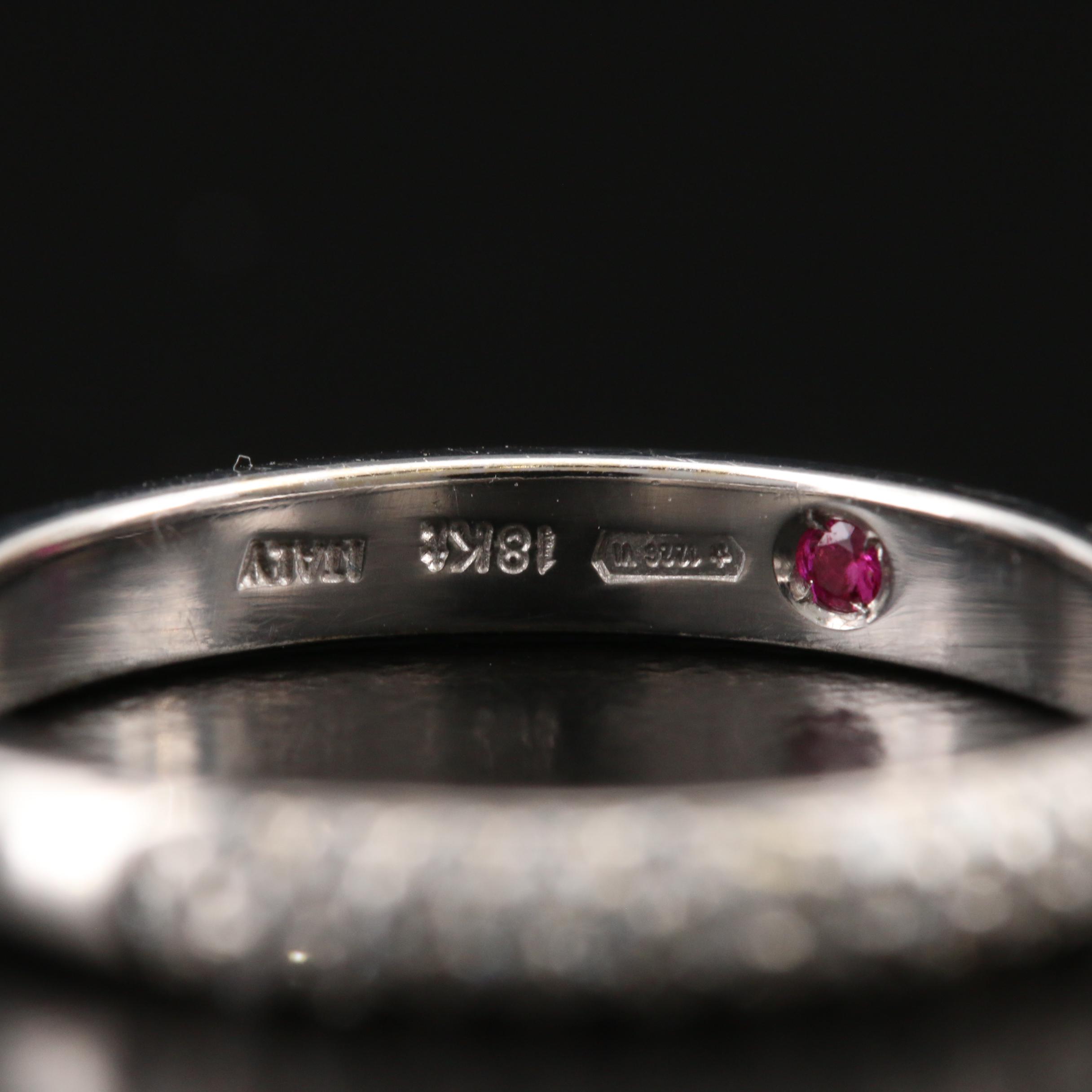 Roberto Coin "Cento" 18K Diamond Band