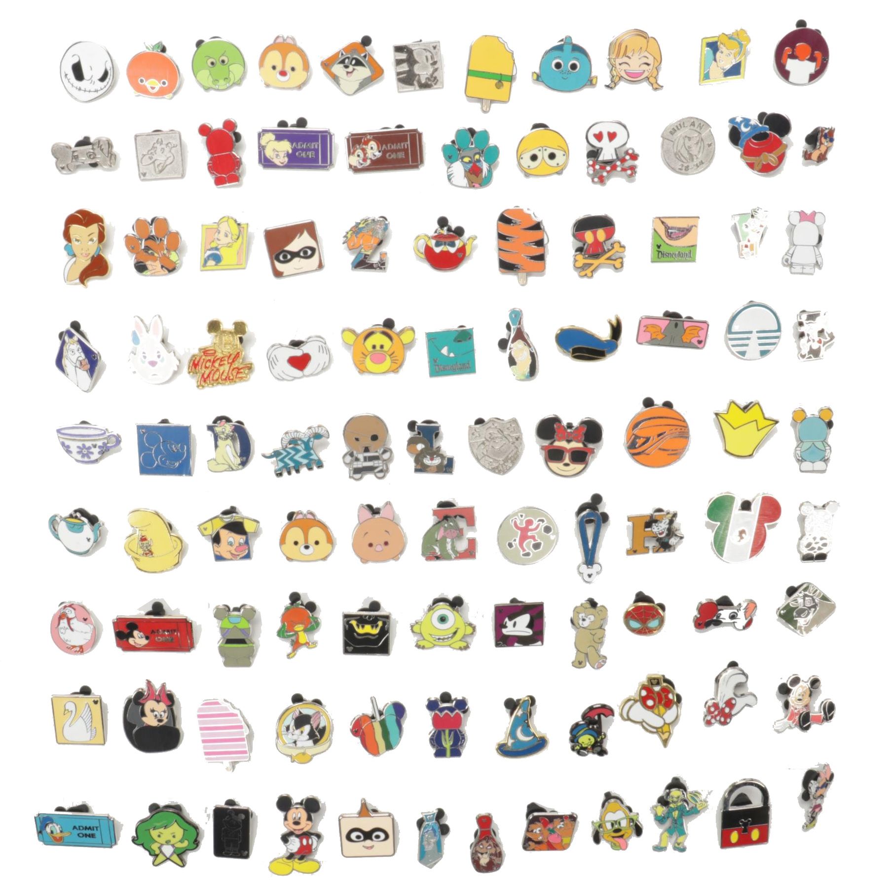 Walt Disney Official Pin Trading Collection