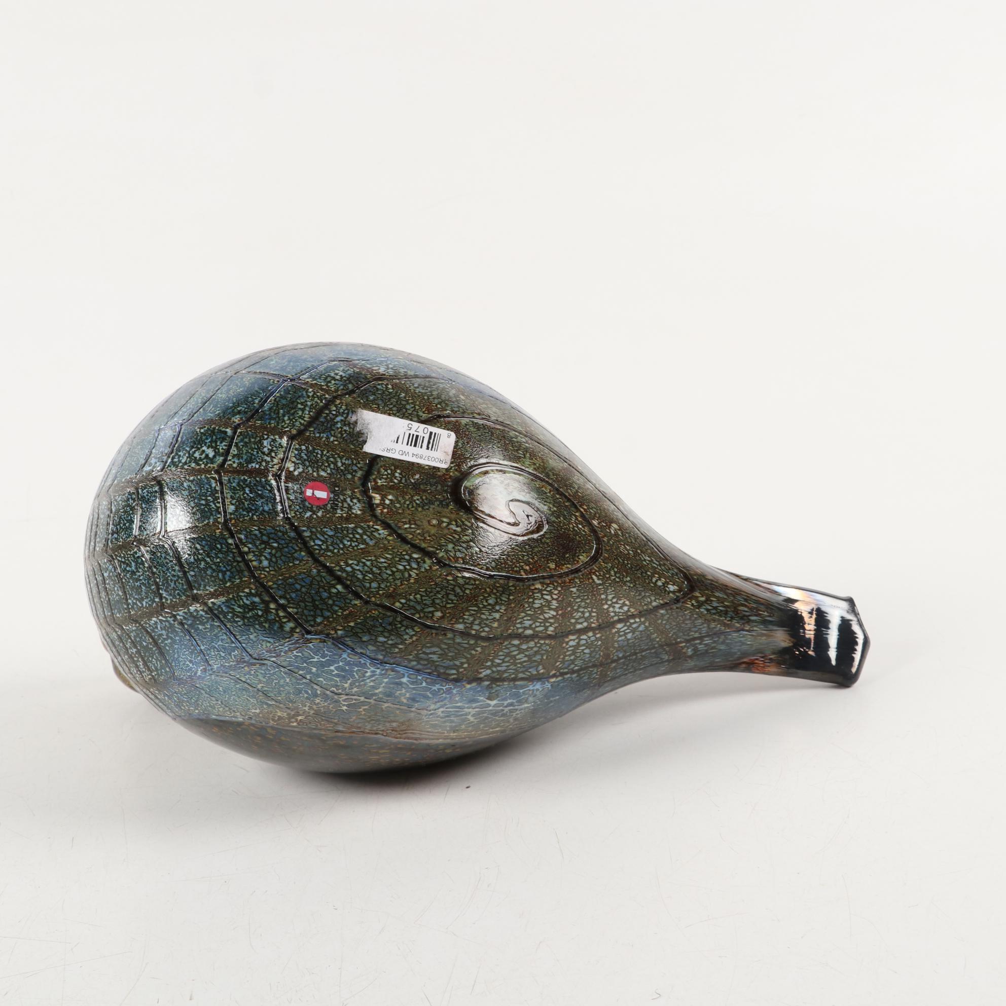 Iittala Oiva Toikka Koppelo Art Glass Wood Grouse Figurine