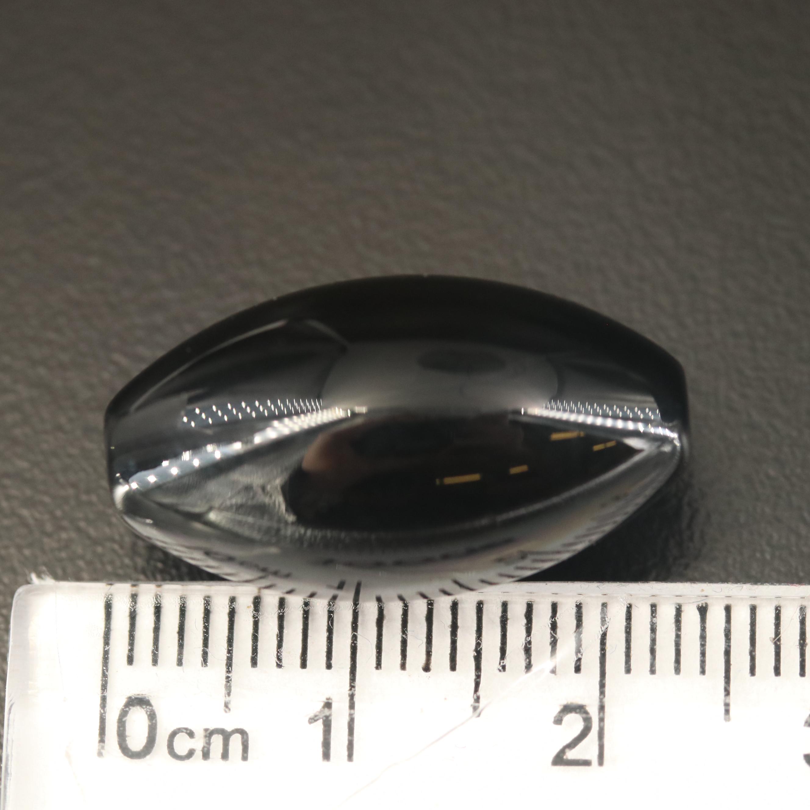 Loose Black Onyx and Glass