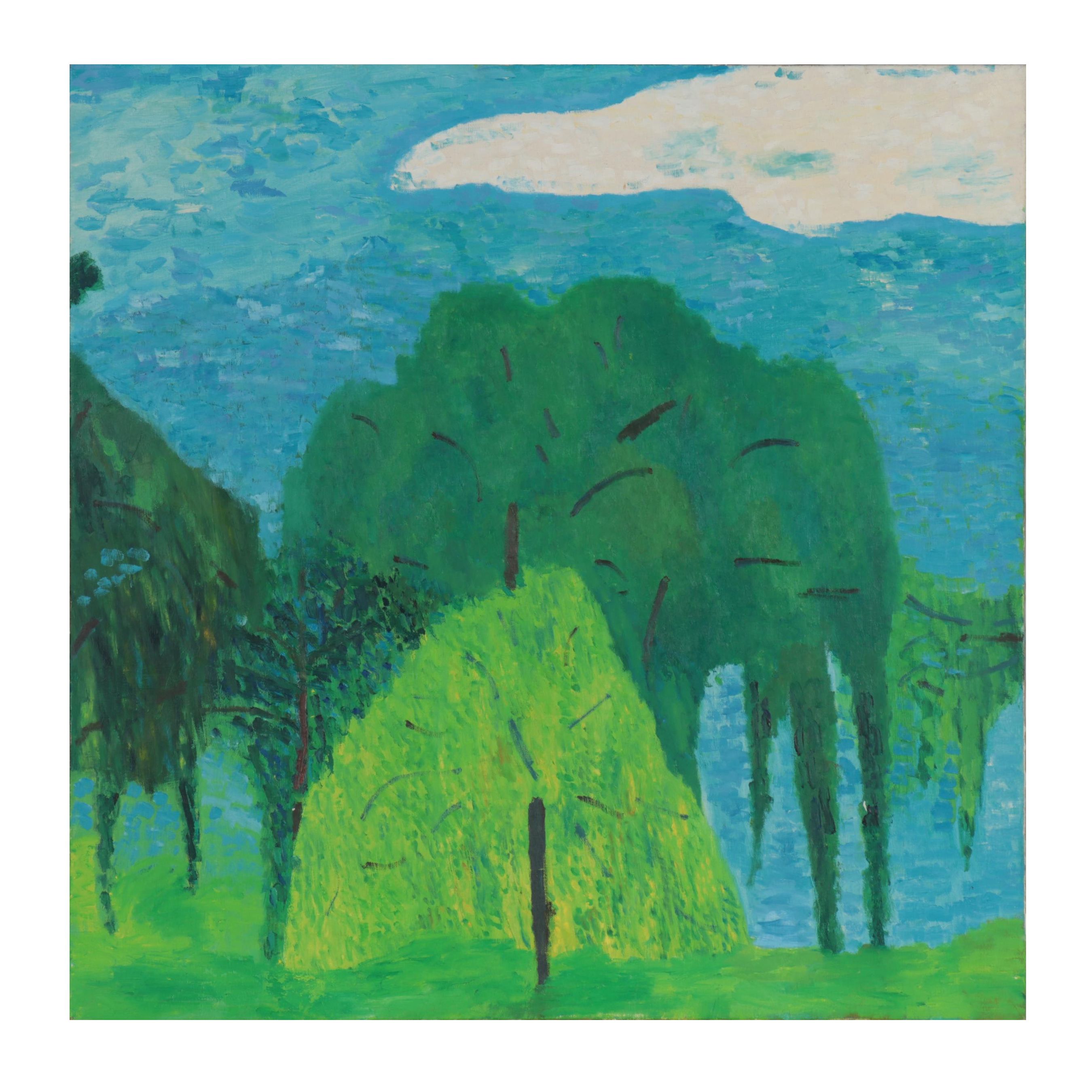 Jerald Mironov Landscape Oil Painting of Trees