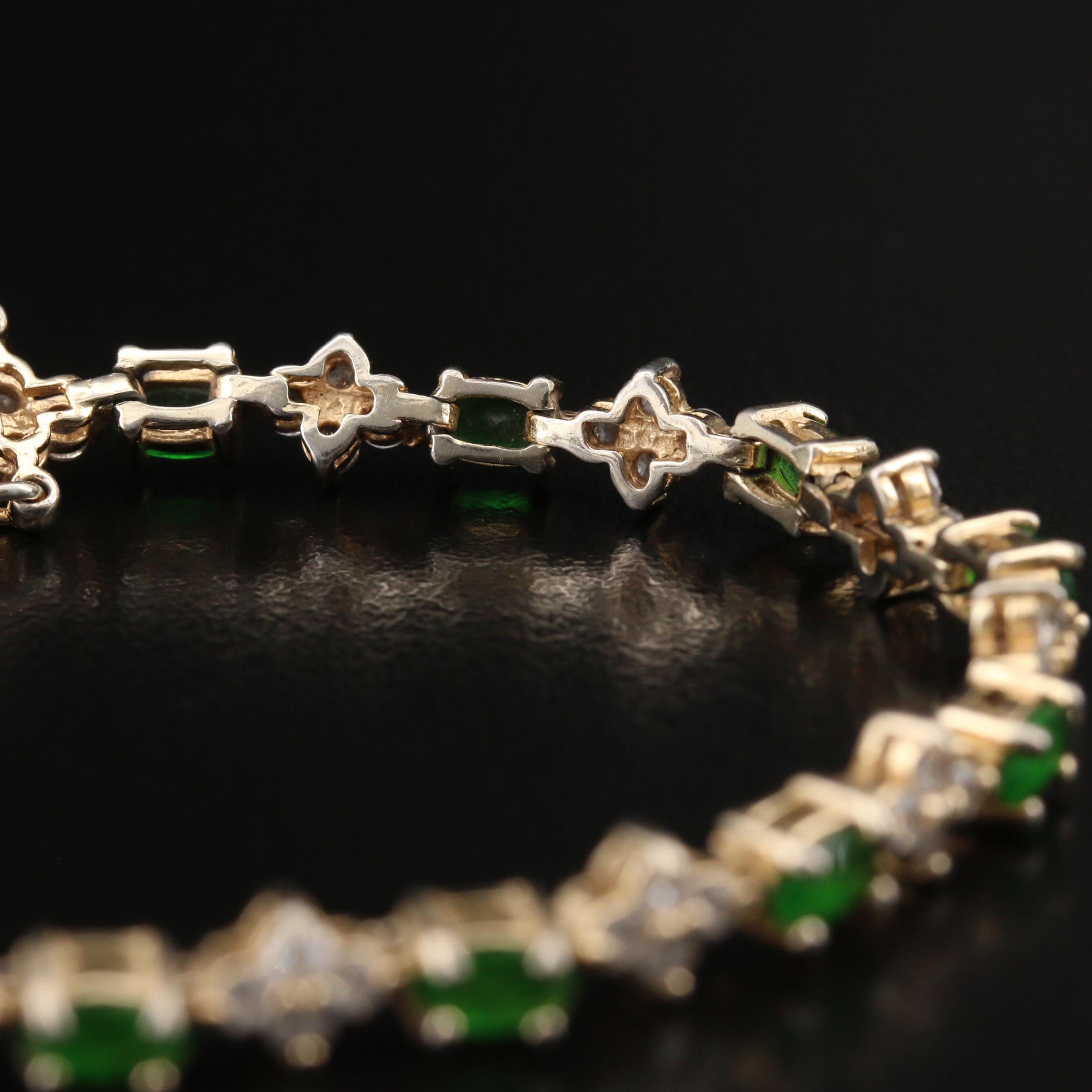 Sterling Silver Gemstone Line Bracelets Including Topaz