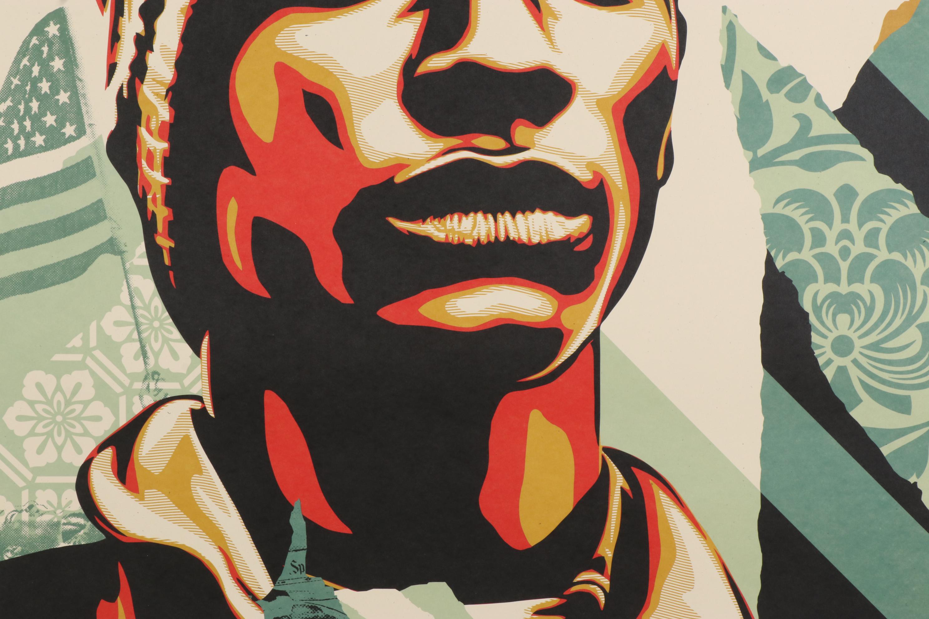 Shepard Fairey Offset Print "Voting Rights Are Human Rights," 2021