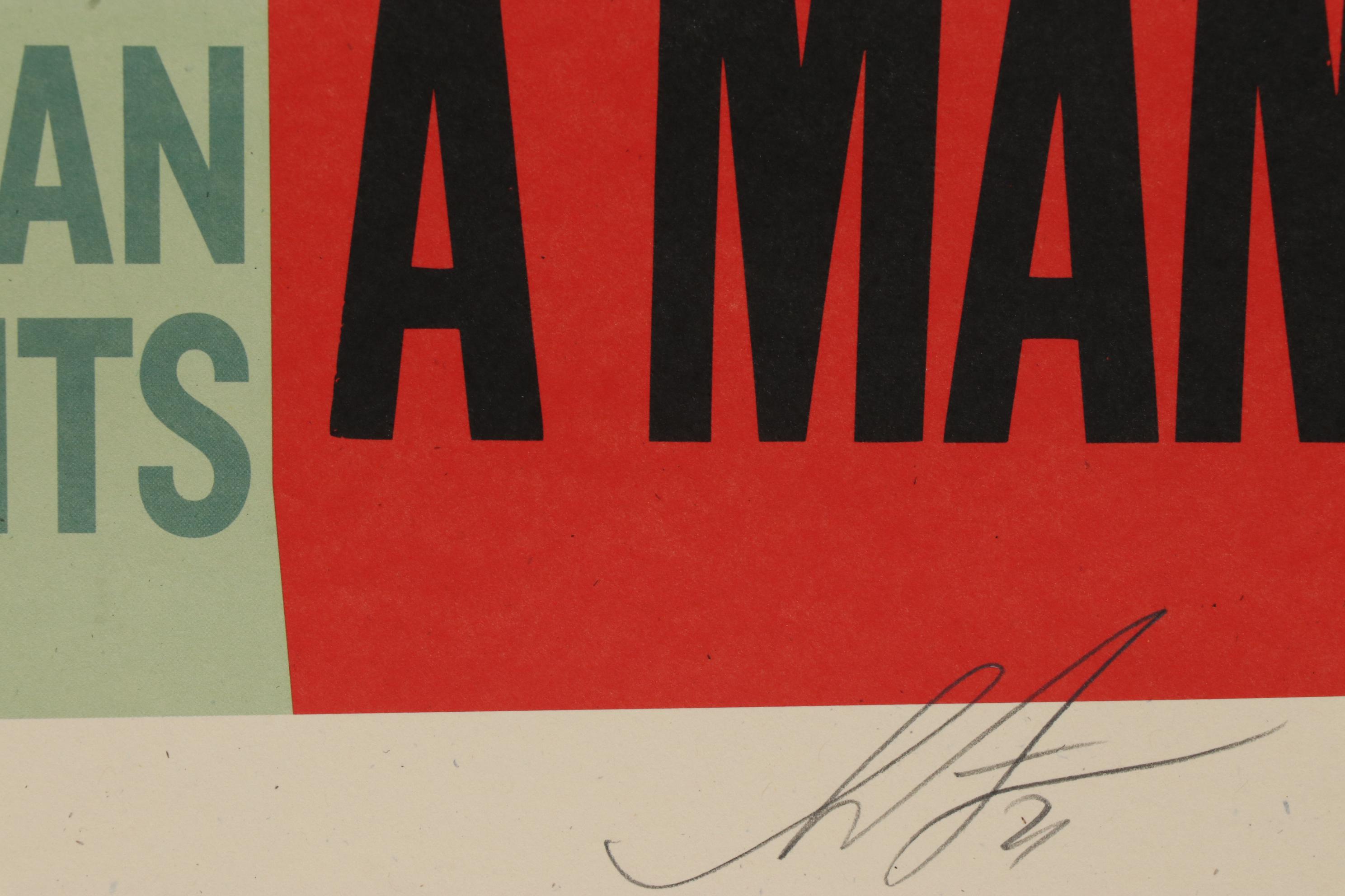 Shepard Fairey Offset Print "Voting Rights Are Human Rights," 2021