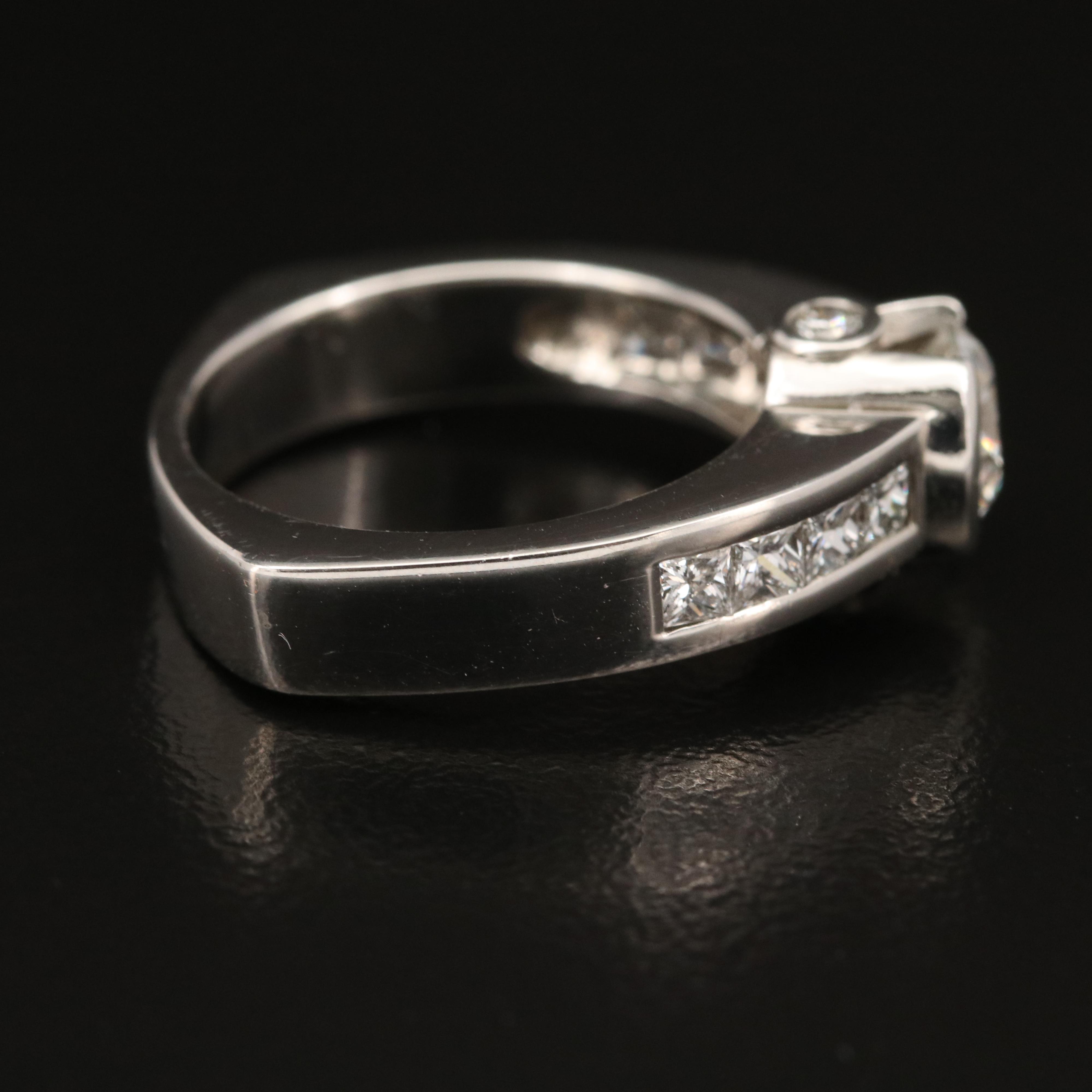 Platinum 1.82 CTW Diamond Ring