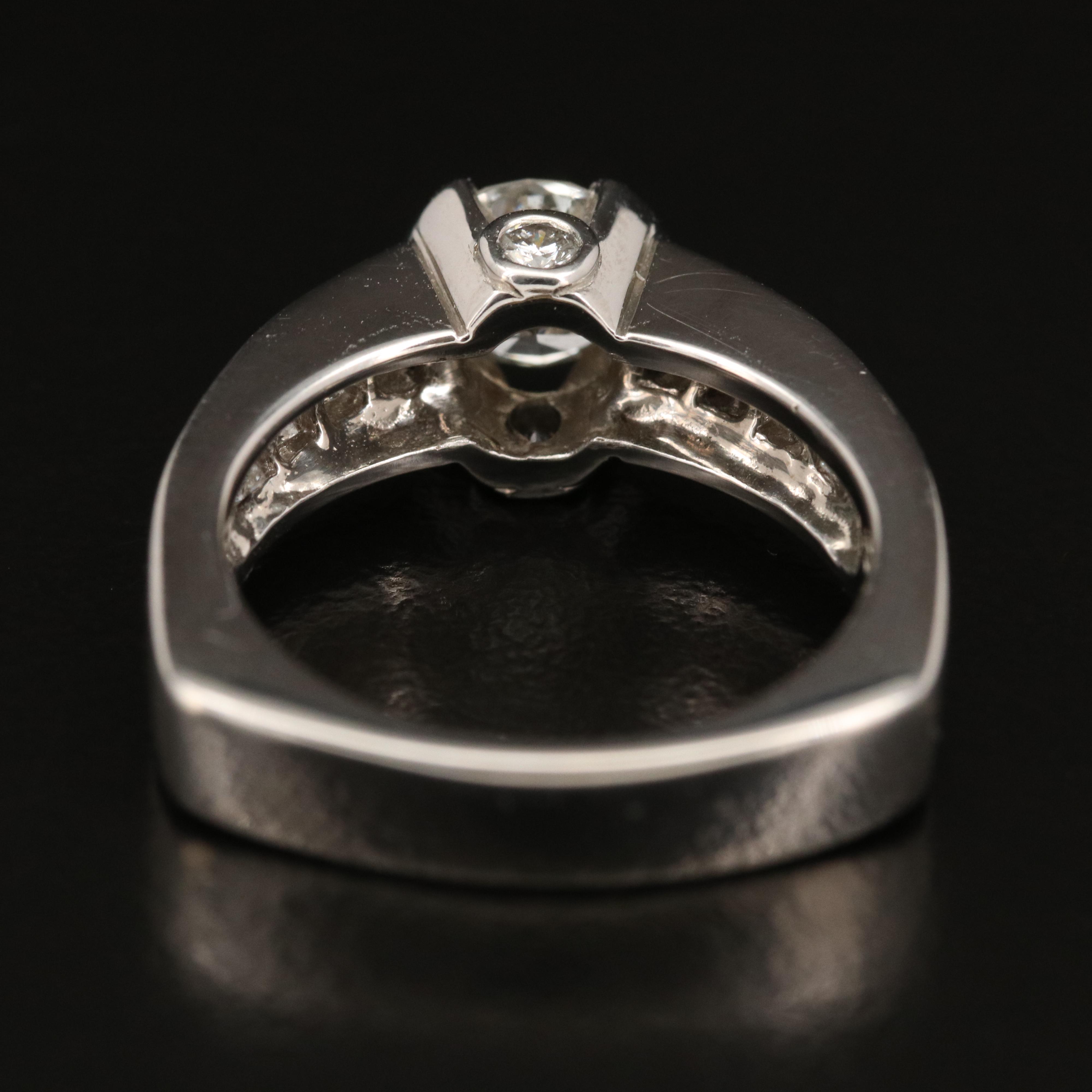 Platinum 1.82 CTW Diamond Ring